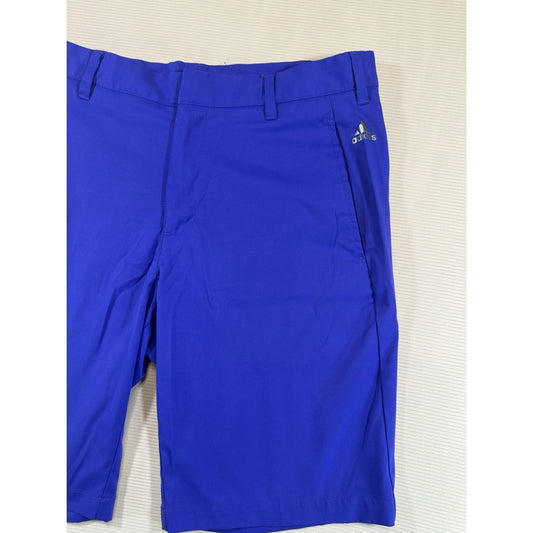 Adidas Golf Shorts Men’s 32 Blue Performance Stretch Lightweight Active