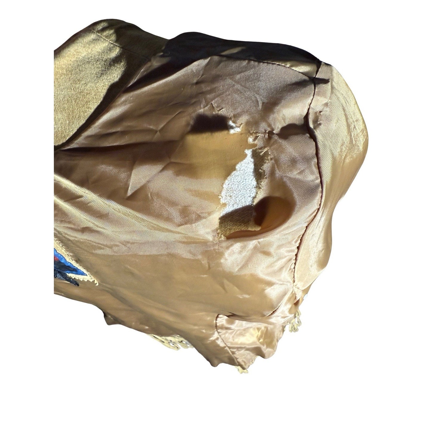 Cripple Creek Women’s Suede Fringe Jacket Western Tan Leather XL