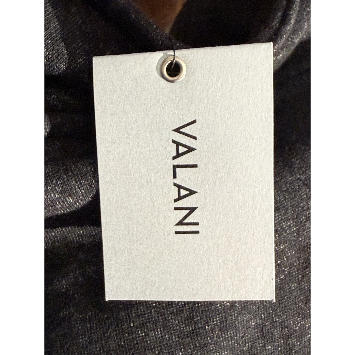 Valani Acadia National Park Quarter Zip Pullover Heather Black Size M NWT