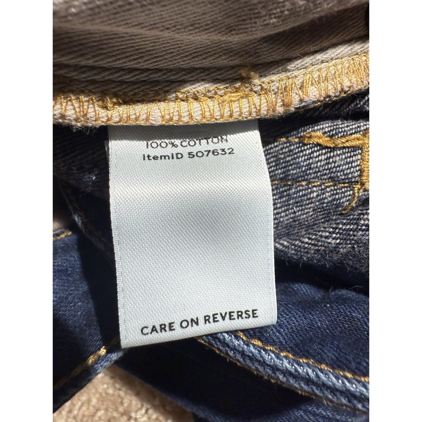 L.L. Bean Signature Men’s Jeans 30x29 Slim Straight Fit Dark Wash Button Fly