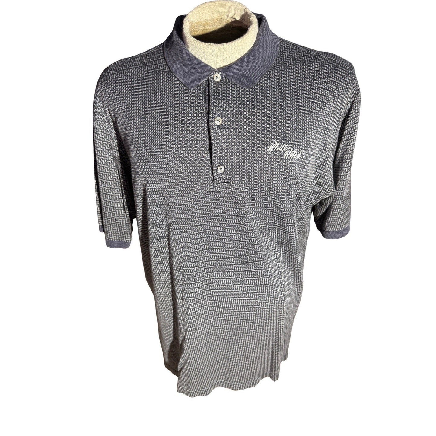 Bobby Jones Collection Polo Shirt XL Ritz Carlton Rose Hall Jamaica Gray