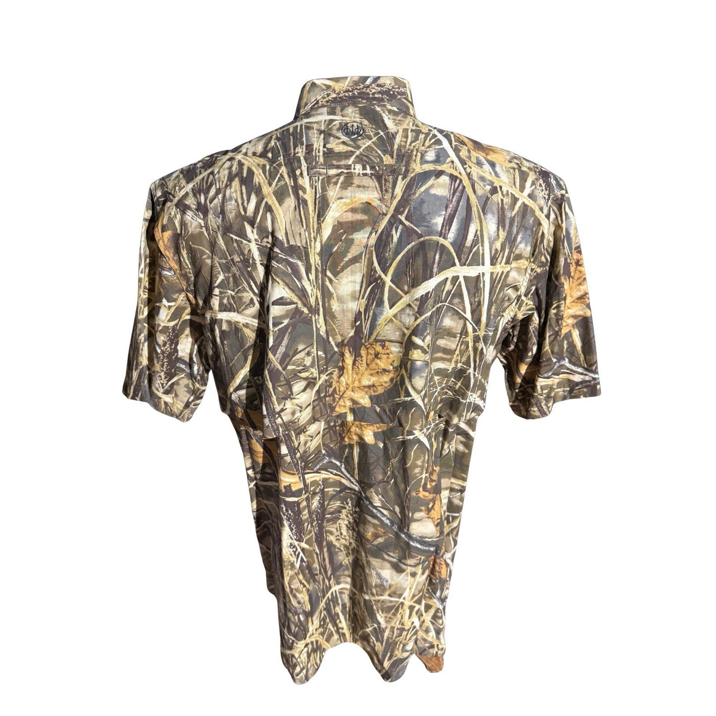 Beretta Advantage Max-4 HD Camo Button Up Shirt Men’s Large Hunting Outdoors