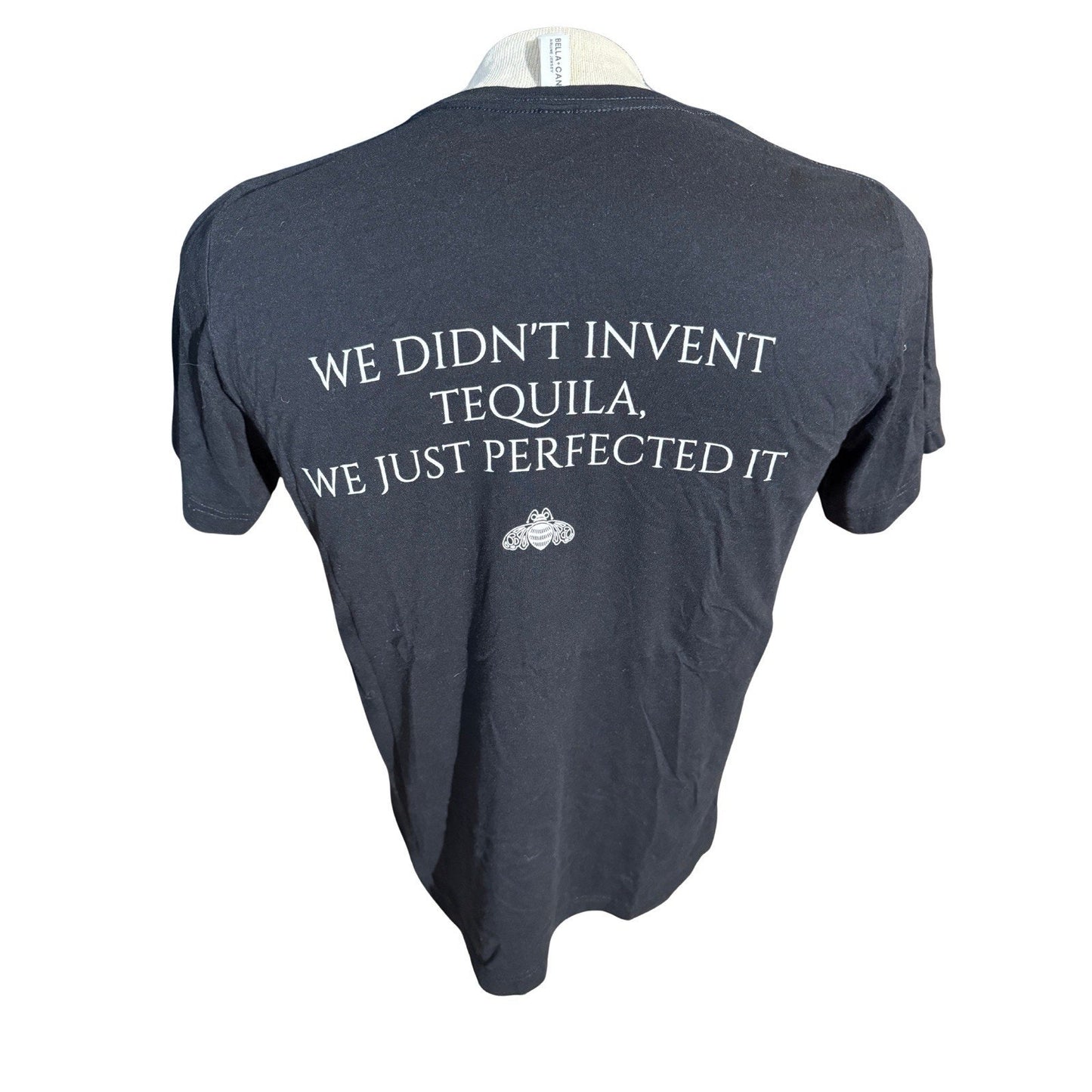 Patrón Tequila T-Shirt Medium Black We Perfected It Promo Bar Shirt