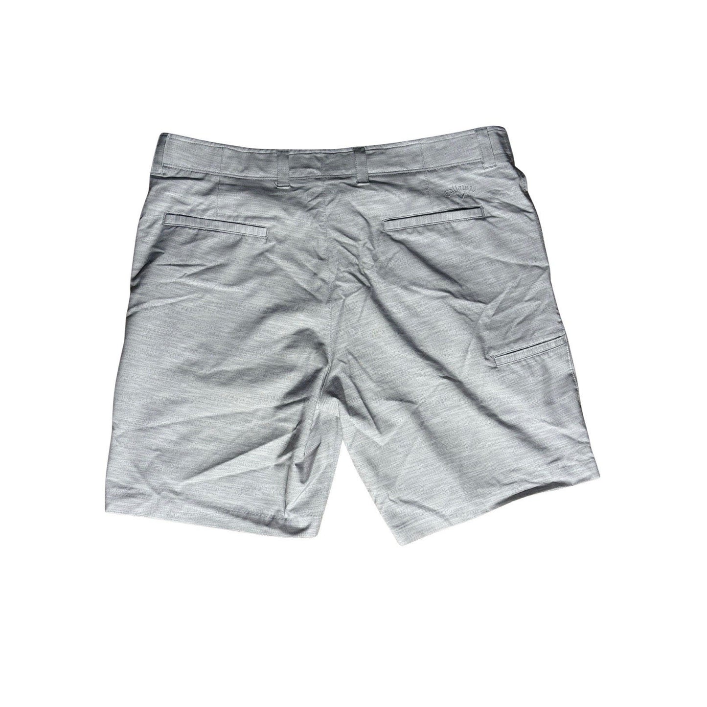Callaway Men’s Golf Shorts Gray Size 38 Stretch Lightweight Performance Chino