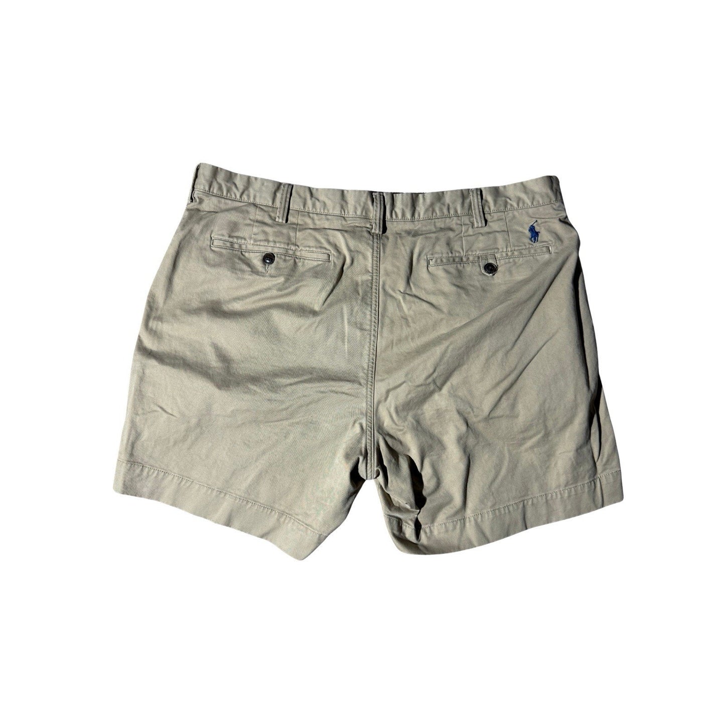 Polo Ralph Lauren Stretch Classic Fit Khaki Chino Shorts Men's Size 38