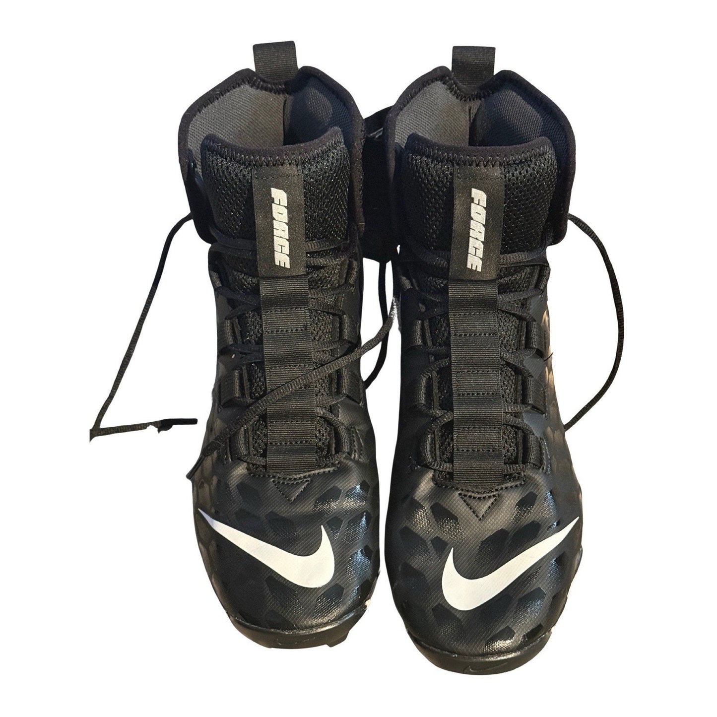 Nike Force Savage Shark 2 Lineman Football Cleats Size 12 Men Black AQ7722-001