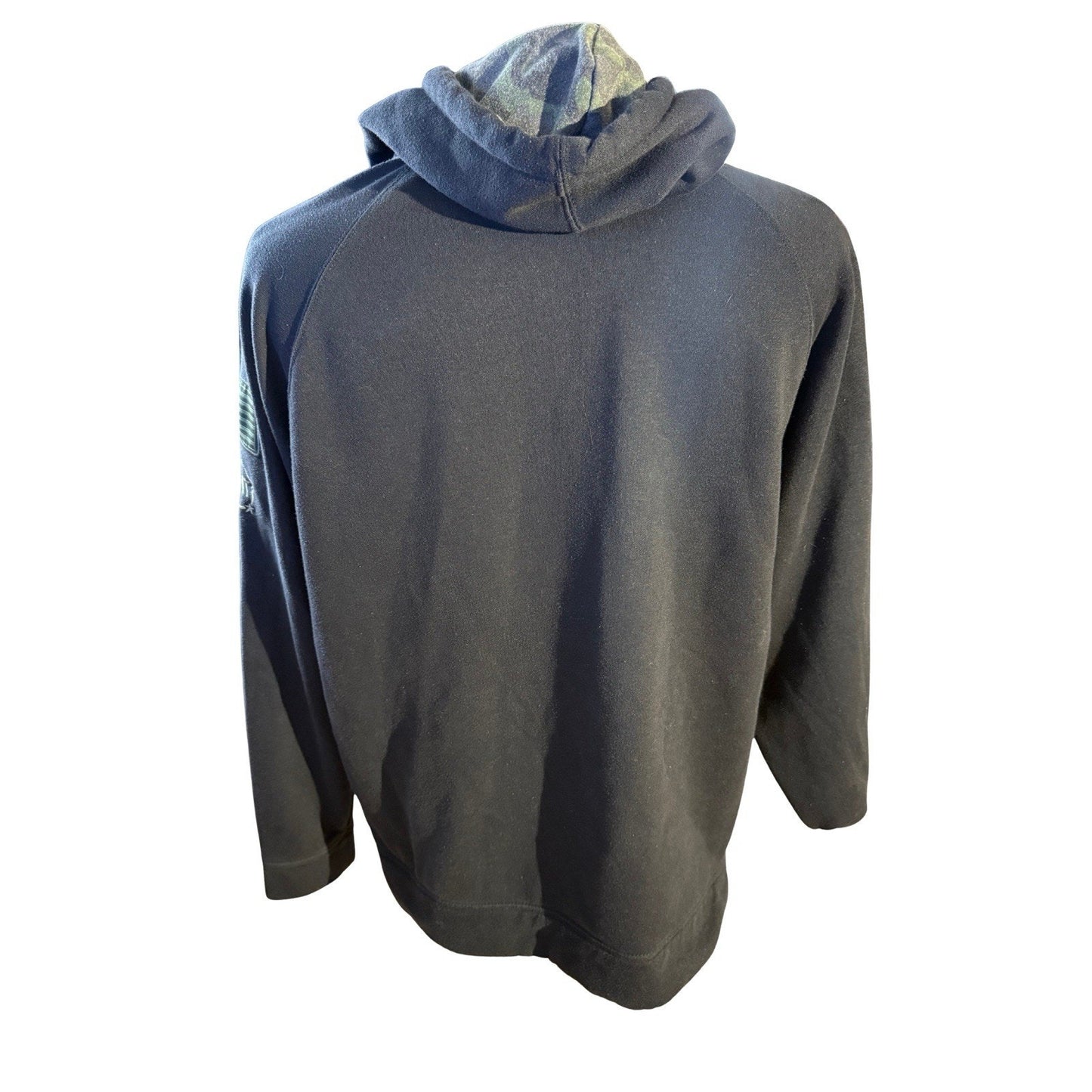 Colosseum Men’s 1XT Oklahoma Sooners Hoodie Navy Blue Pullover Sweatshirt OHT