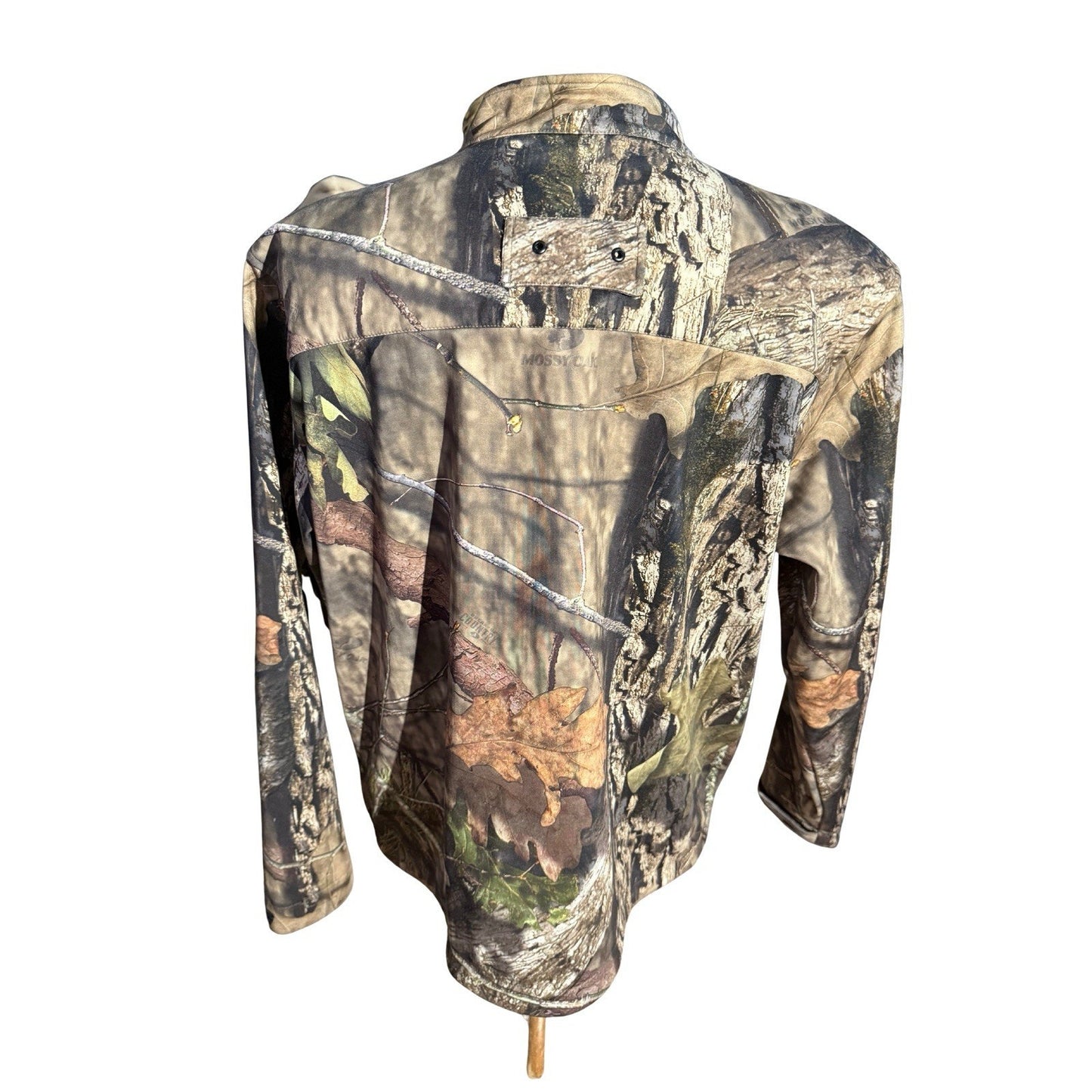MidwayUSA Mossy Oak Camo Softshell Hunting Jacket Men’s XL Fleece Lined