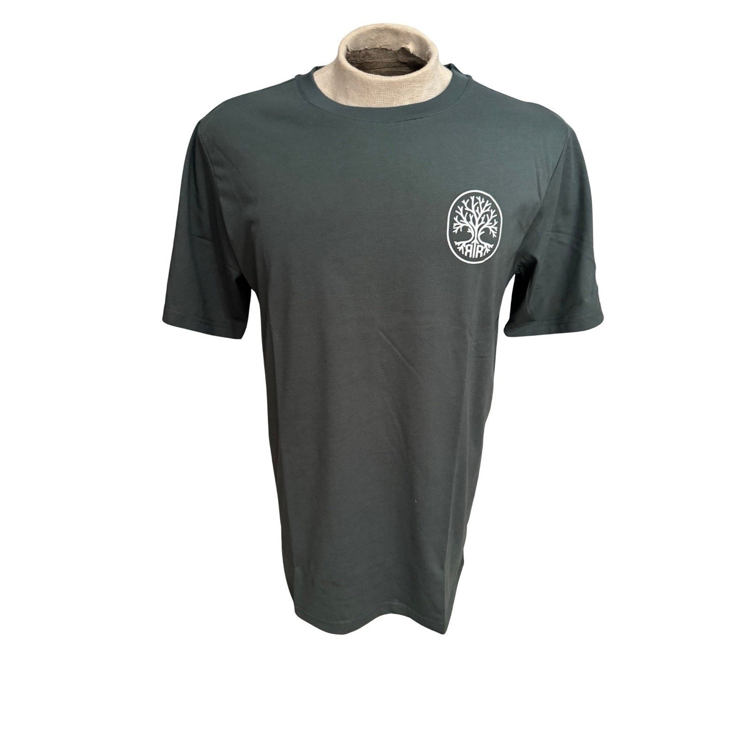 Russell’s Reserve Bourbon Shirt Large Black Tree Logo Promo Tee NEW Whiskey 258