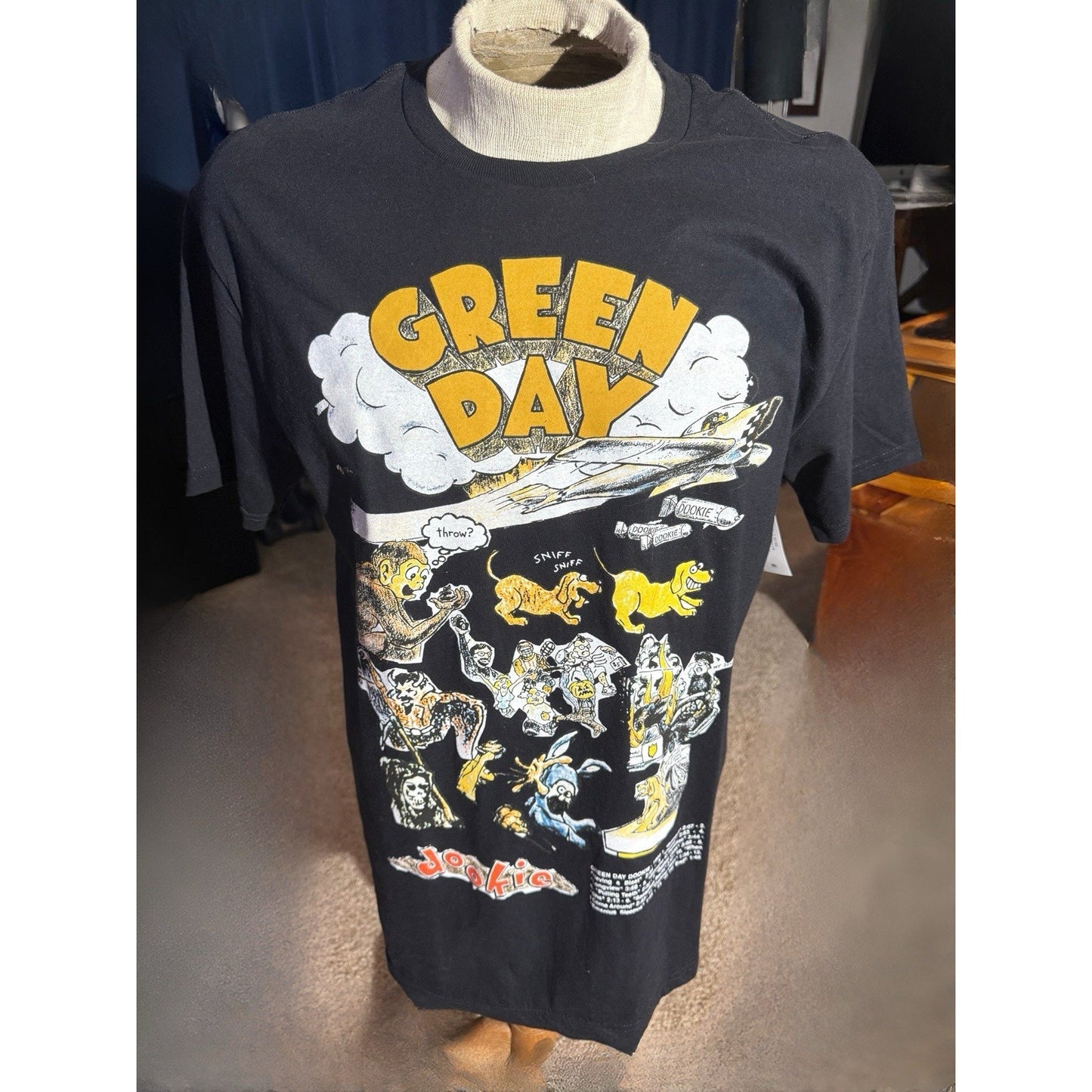 green day shirt Dookie Official Large