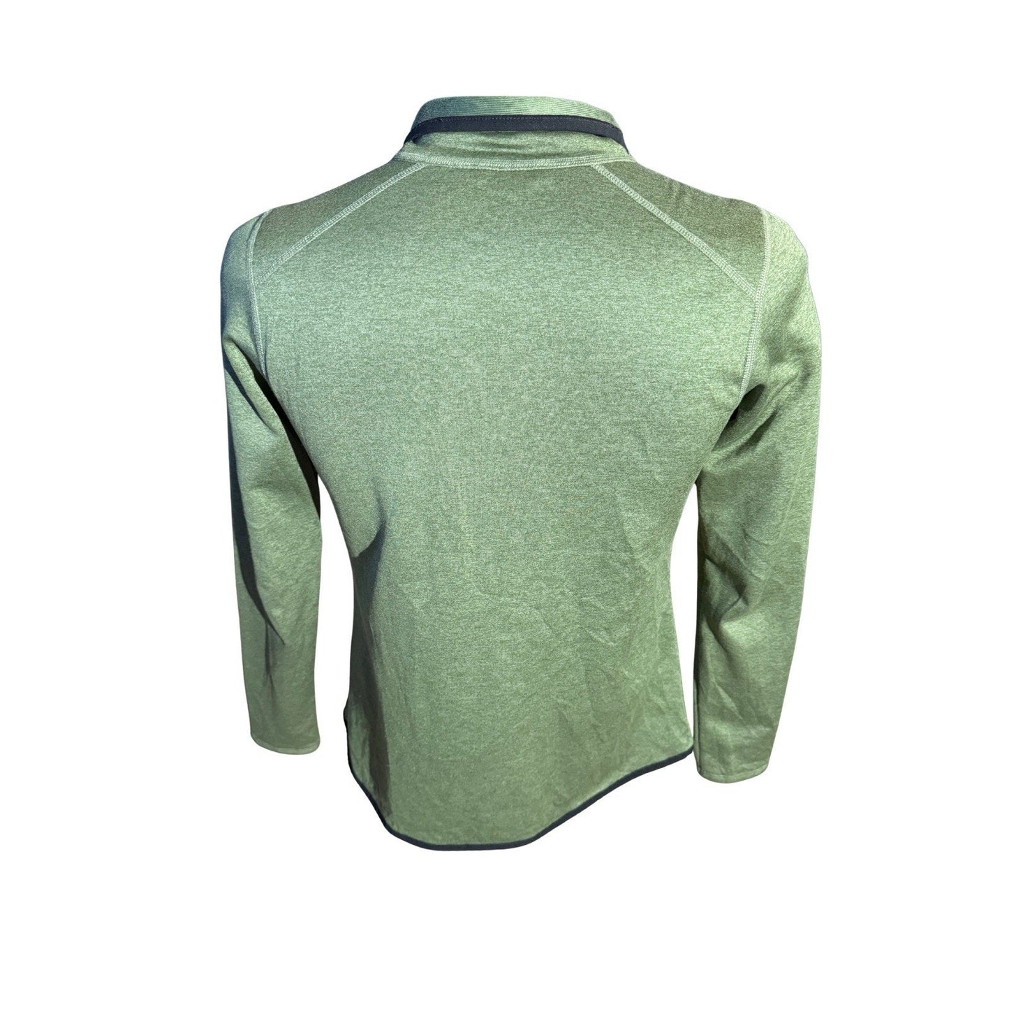 The North Face Women’s Green Full Zip Fleece Jacket Size M Logo ACE Embroidery