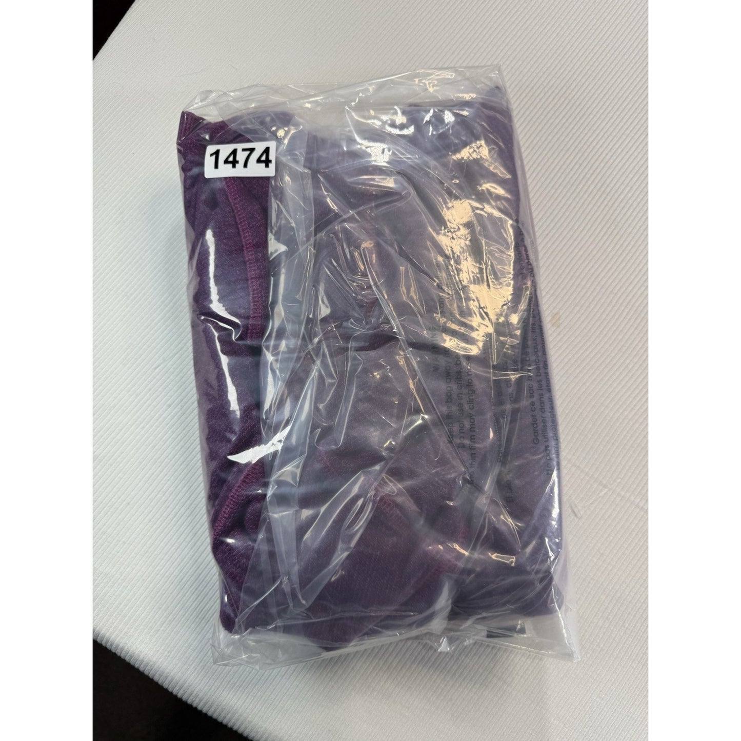 The North Face Purple Fleece Full Zip Hoodie Jacket Women's L