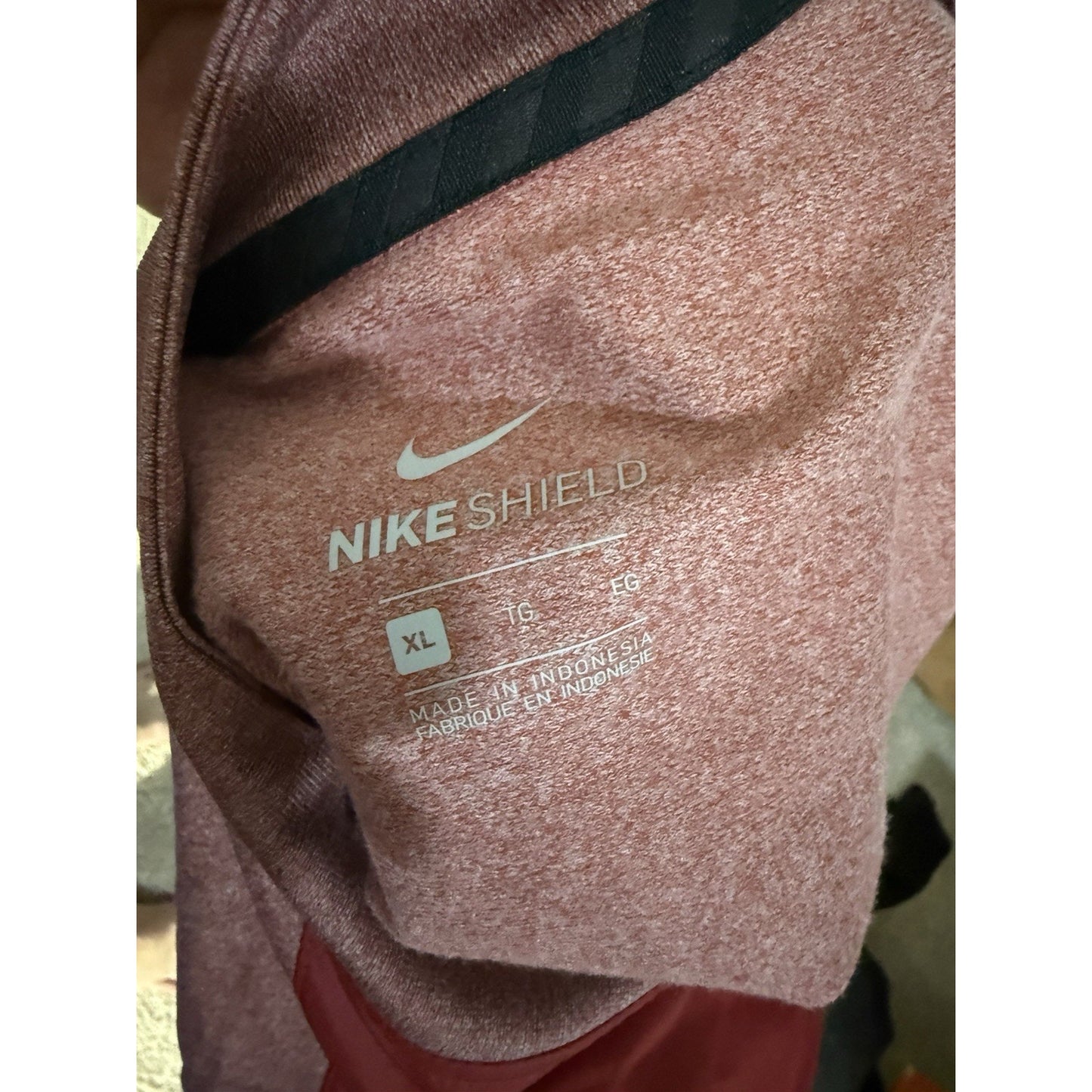 Nike Shield Oklahoma Sooners Full Zip Jacket XL Red Wind Resistant OU Team Gear