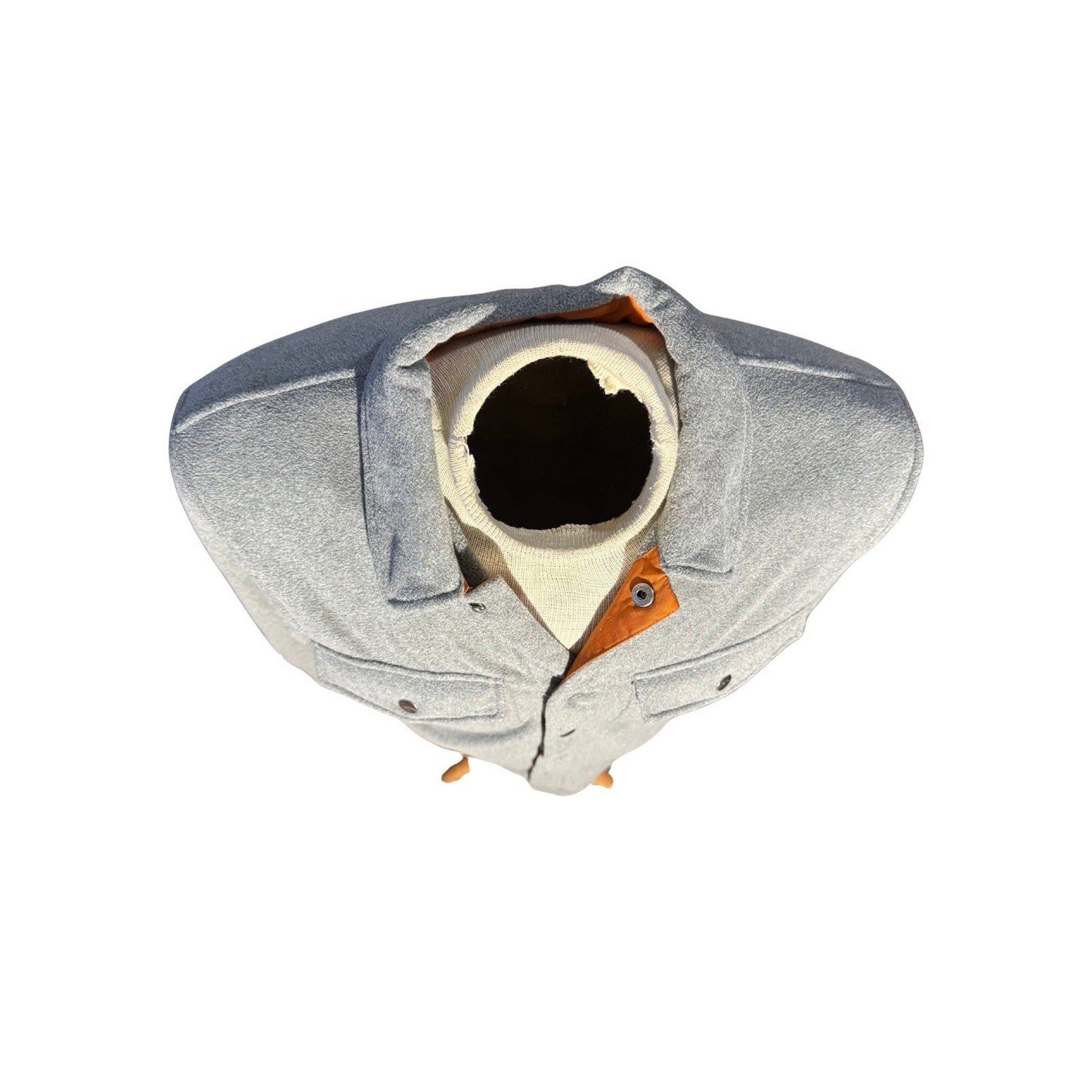 Passenger Made To Roam Fleece Shacket Gray Snap Button Overshirt Men’s Small