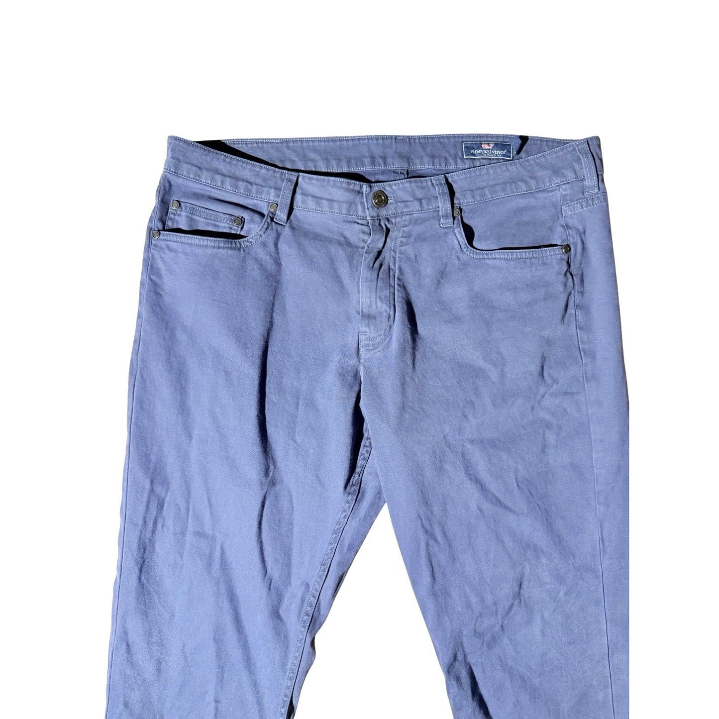 Vineyard Vines Men’s Chino Pants 36x30 Navy Blue Classic Fit Flat Front Cotton