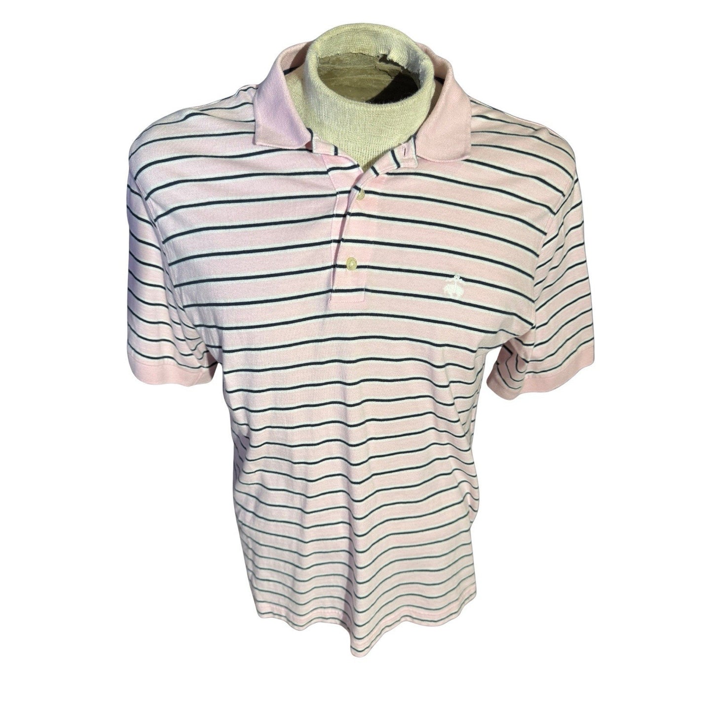 BROOKS BROTHERS 346 Polo Men's Size Medium Pink 100% Cotton