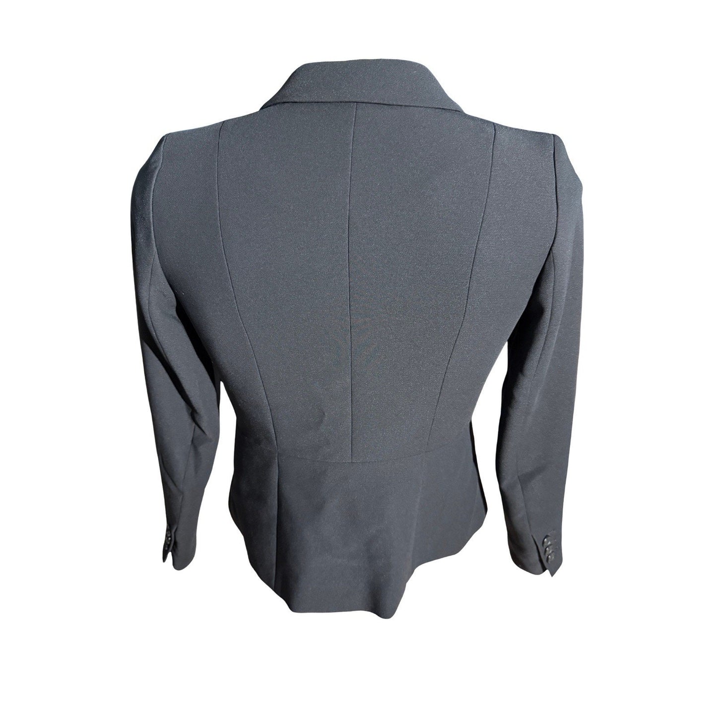 Talbots Black Blazer Jacket Size 2 Women’s One Button Shawl Collar Lined