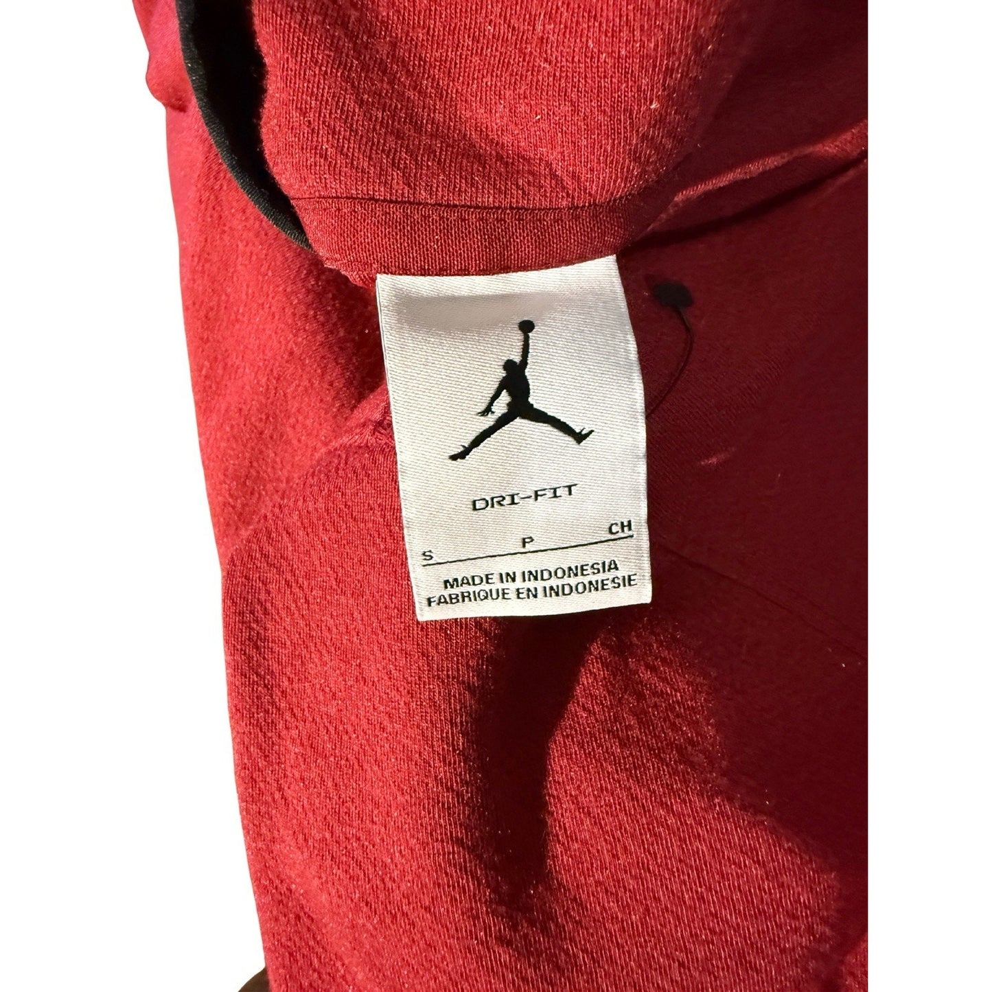 Nike Jordan Dri-Fit Oklahoma Sooners OU Quarter Zip Pullover Men’s Small Red