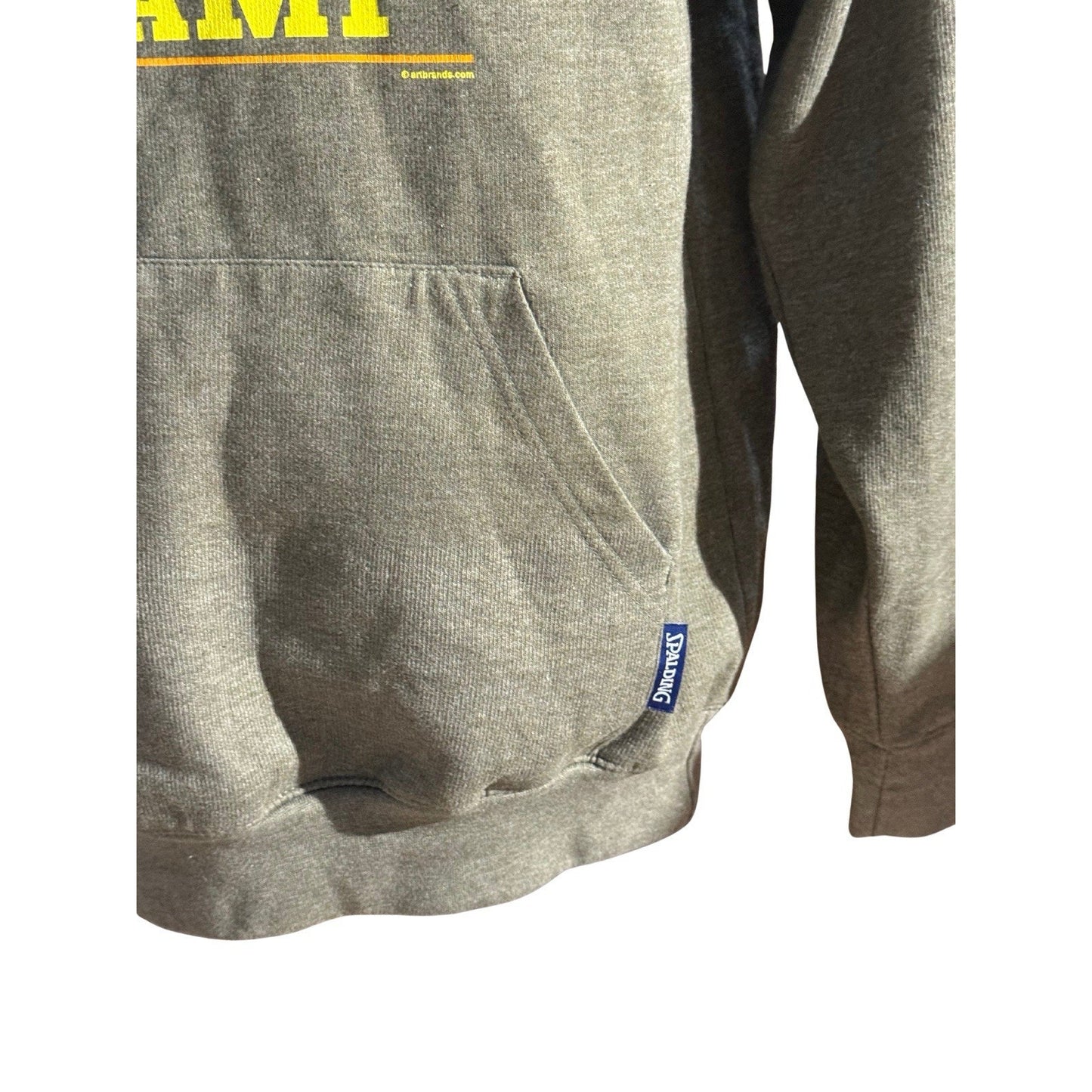 Spalding Hoodie M Social Distancing Champ Bigfoot Sasquatch Graphic Green