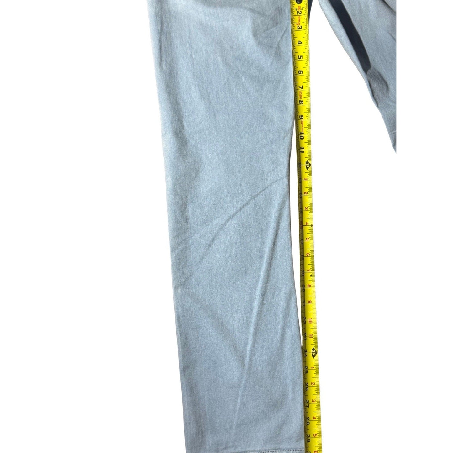 Agave Denim Rocker Jeans Cliffs Light Wash Slim Straight 34x32 USA