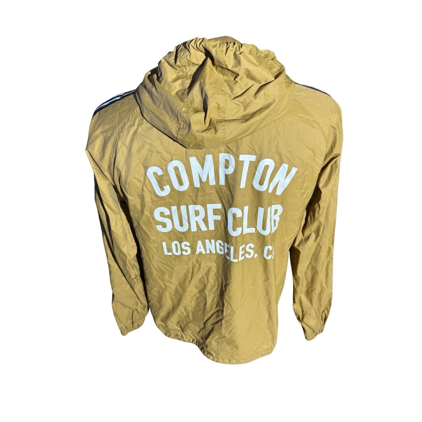 Matix Compton Surf Club Jacket Women’s Small Hooded Windbreaker LA Streetwear