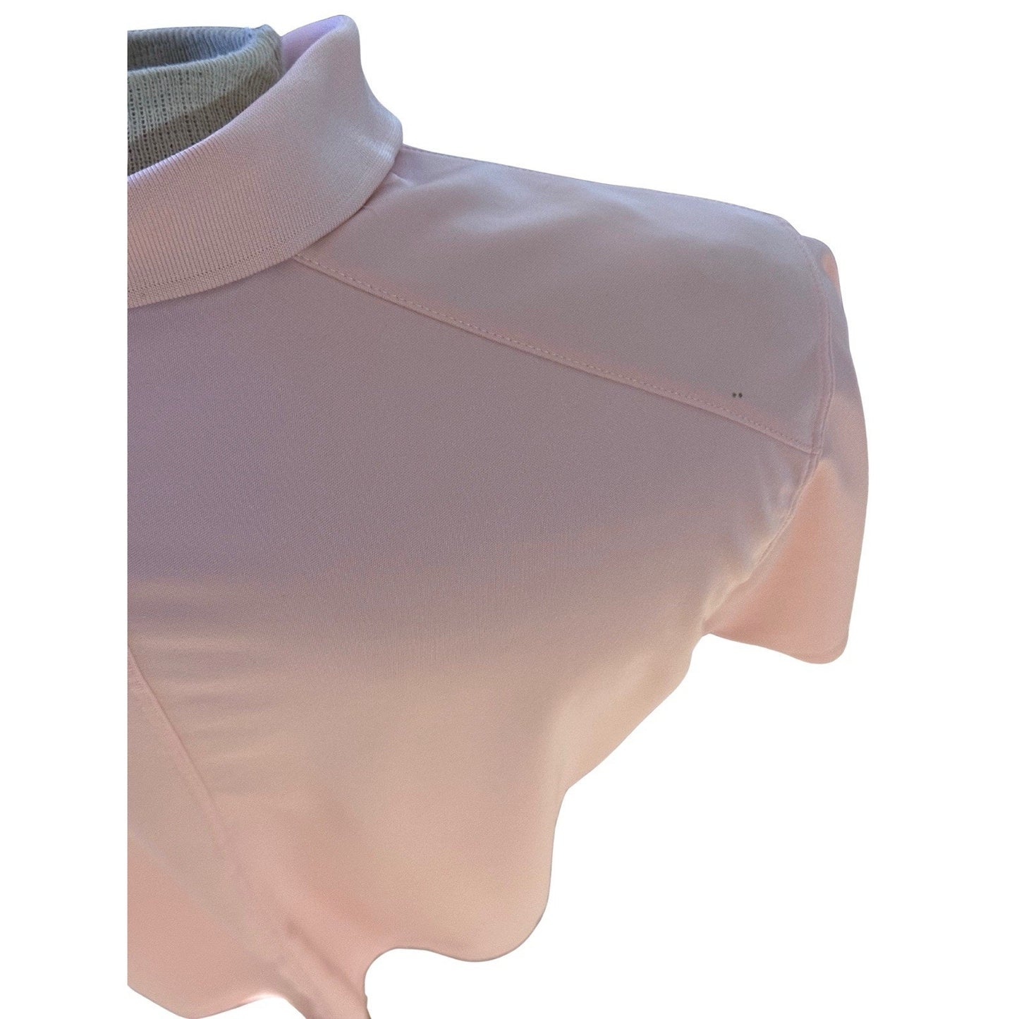 Nike Dri-Fit Golf Polo Shirt Mens Size Large Pink Short Sleeve