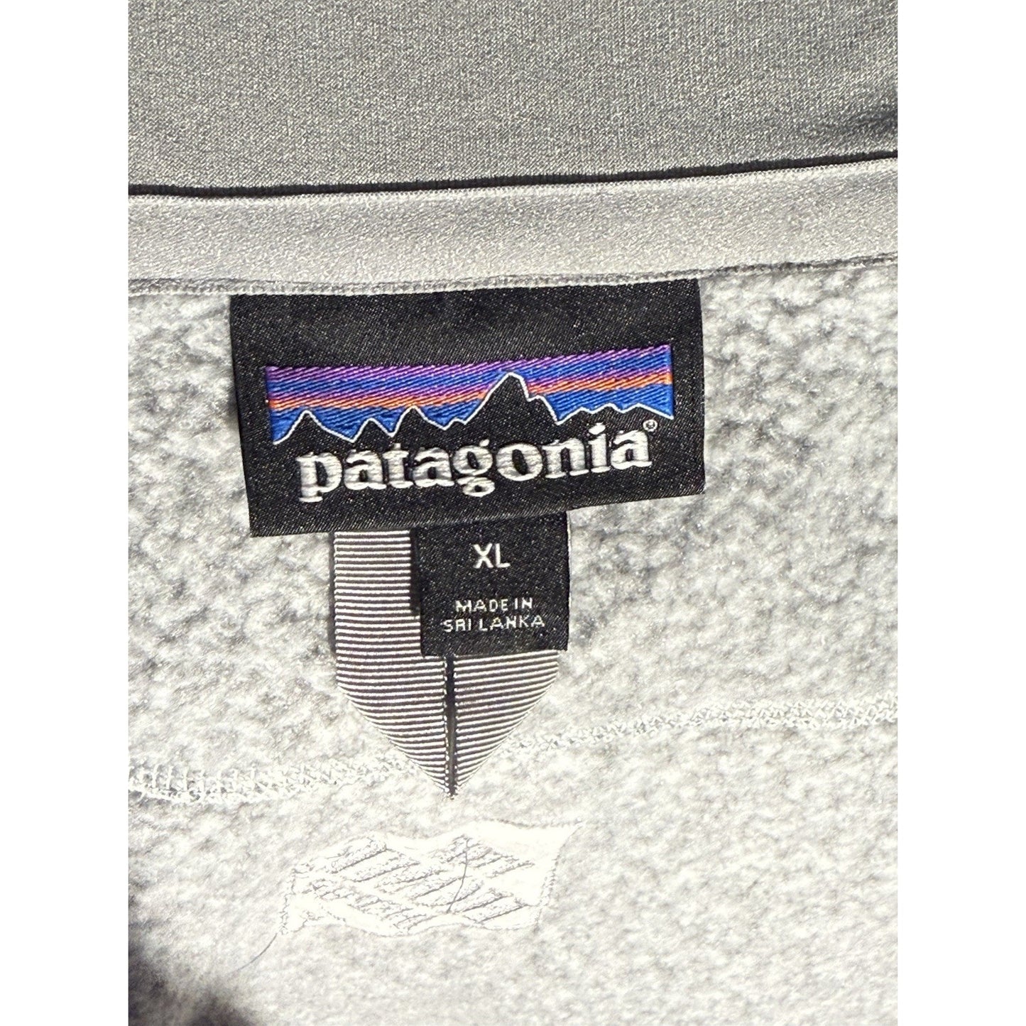 Patagonia Women’s Better Sweater Fleece Vest Gray Large Home Depot Logo NWT
