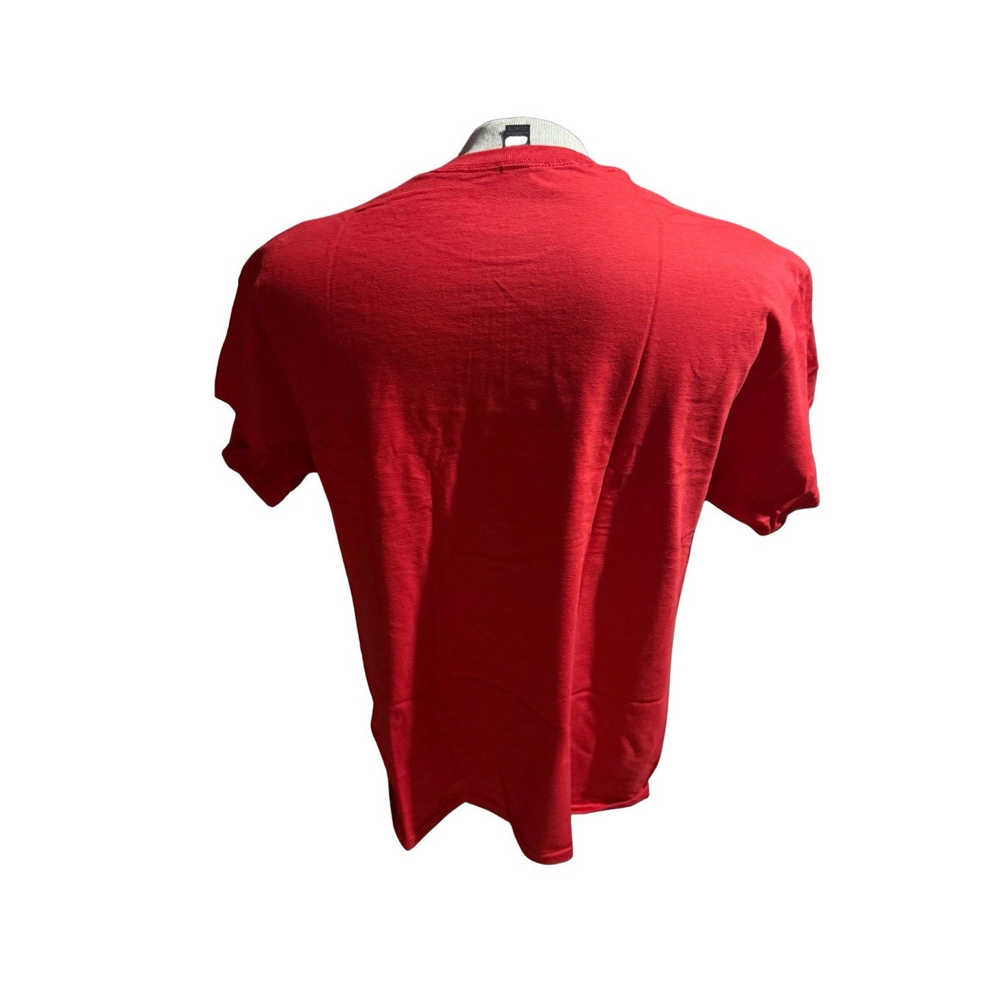 Fireball Whiskey Red T-Shirt Medium Gildan Heavy Cotton Promo Bar Liquor Tee