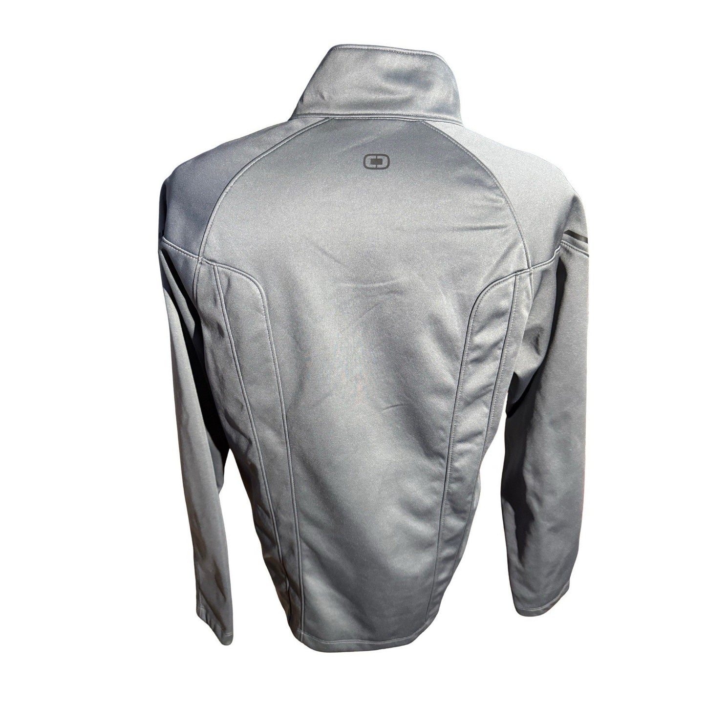 Coors Light OGIO Endurance 1/4 Zip Pullover Men’s L Gray Softshell Fleece Jacket