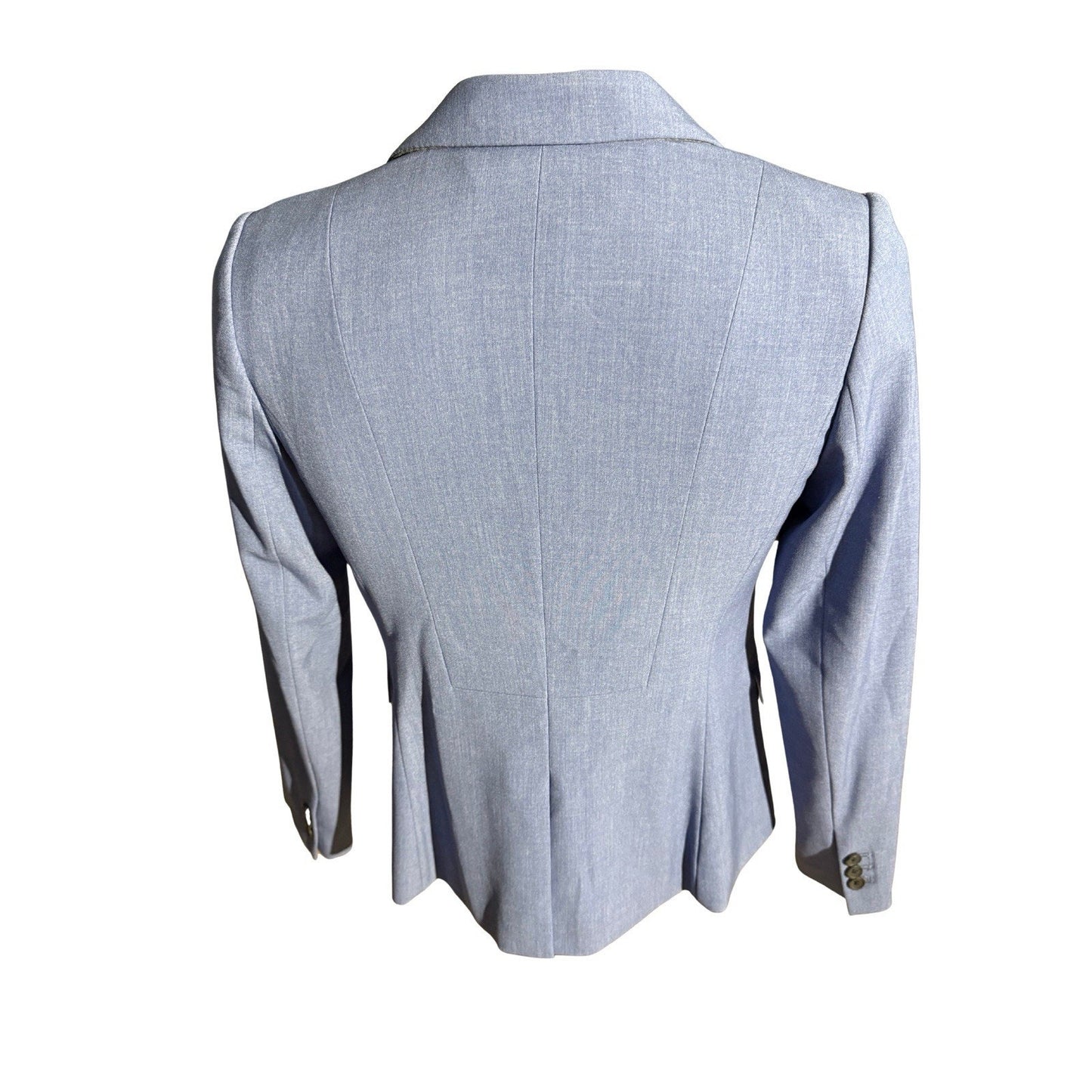 Banana Republic Women’s Blue Blazer Jacket Size 8 Tailored One Button