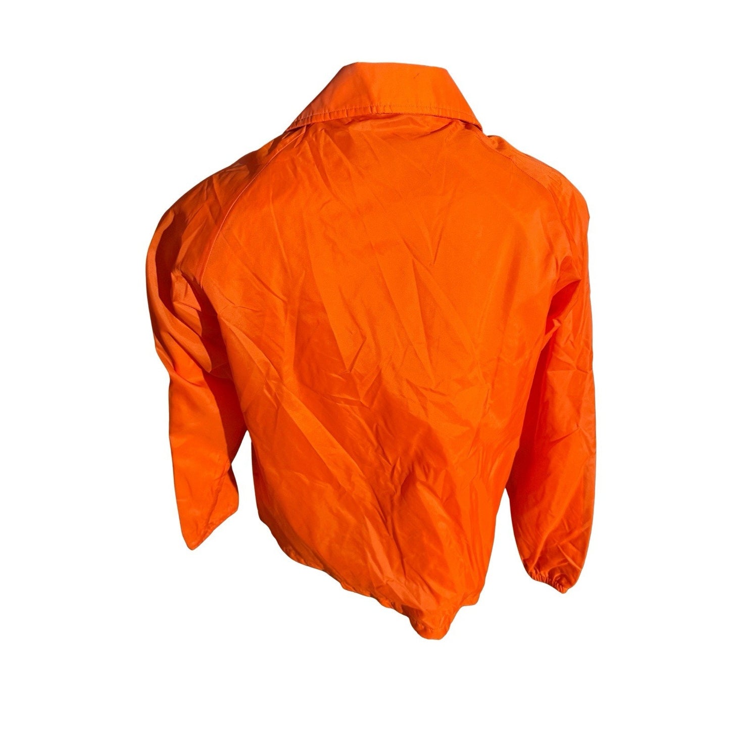 Vintage 70s Sambo’s Restaurant Orange Nylon Coach Jacket Ebert Sportswear USA