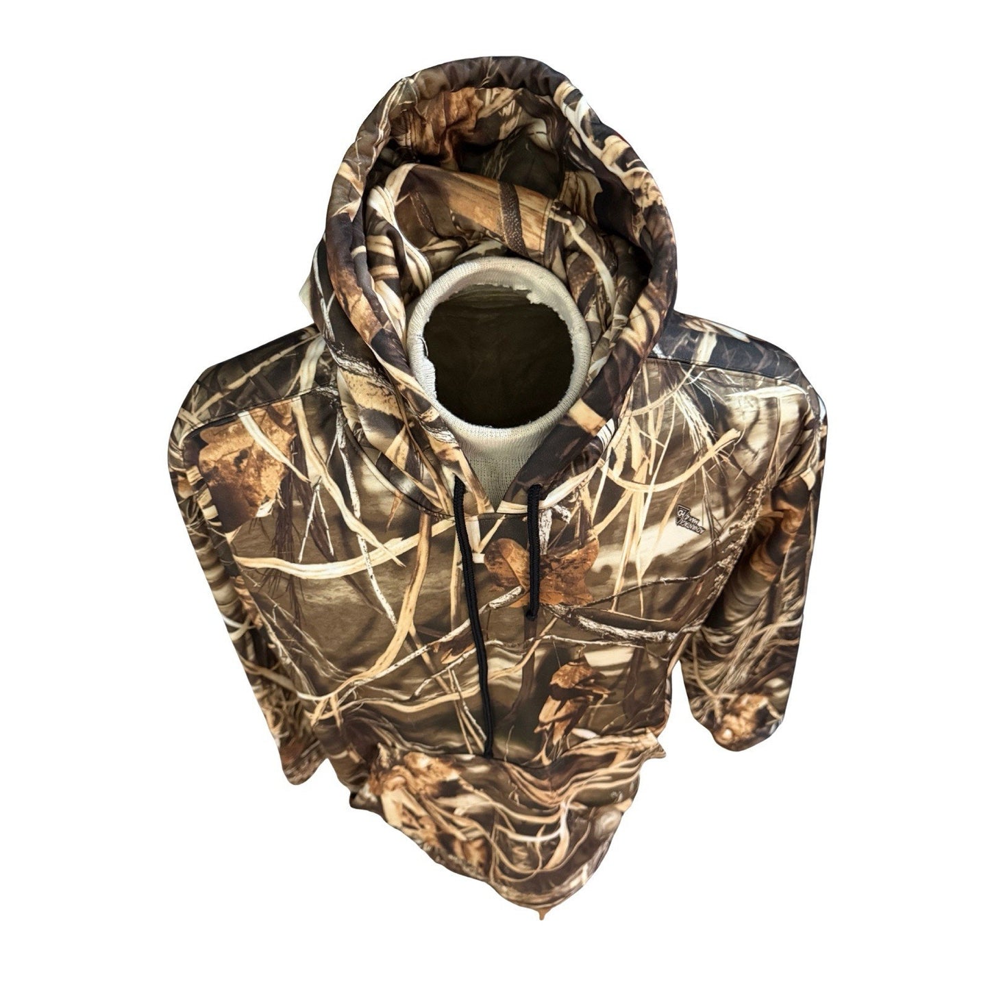 RedHead Camo Hoodie Men’s Large Realtree Max-7 Fleece Lined Pullover Hunting