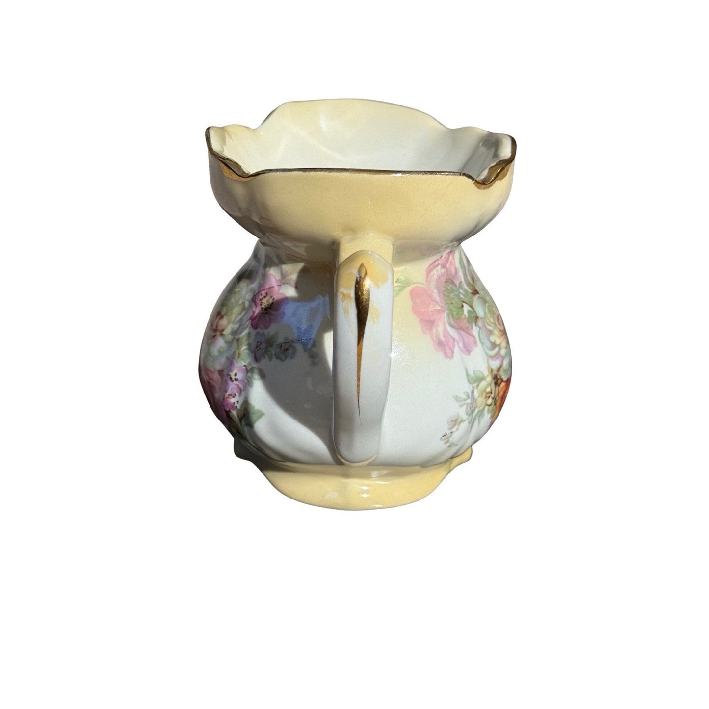 Vintage Old Foley James Kent LTD.Shaving Scuttle Mug Cup ~ Staffordshire England