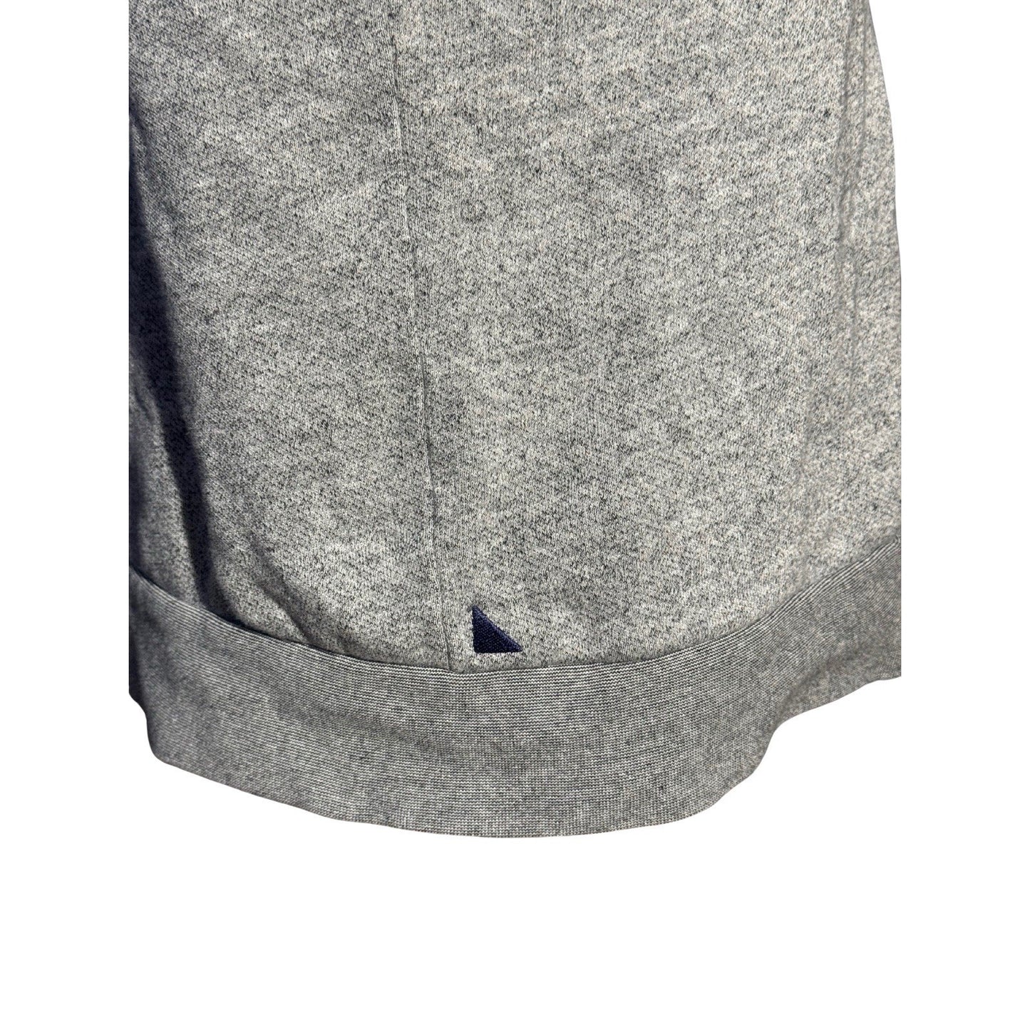 UNTUCKit Pullover Gray Cotton Shawl Collar Long Sleeve Sweater Men’s Small