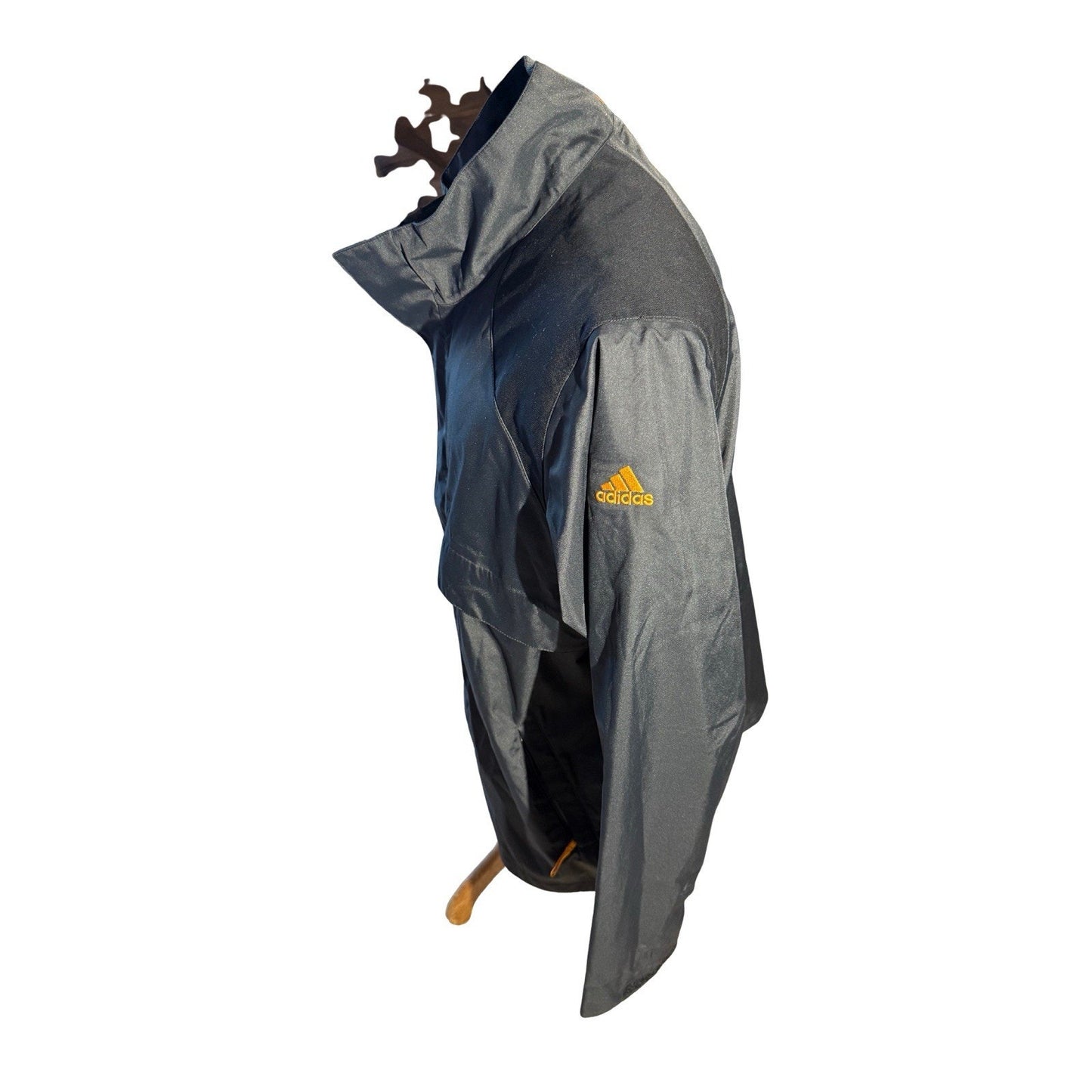 Adidas Golf ClimaProof Jacket XL Black Waterproof Wind Rain Coat Pullover