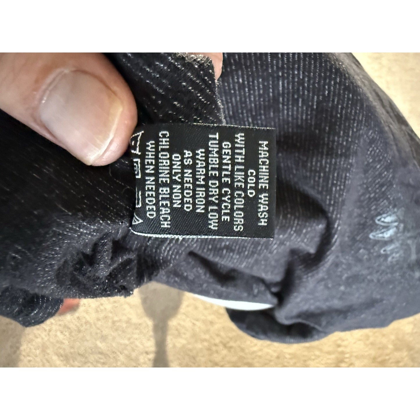 WXYZ MFG Co Hoodie Skull Graphic Long Sleeve Lightweight Black Men’s Large