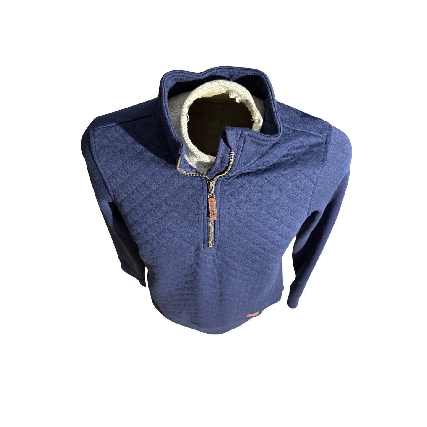 LL Bean Men’s Blue 1/4 Zip Pullover Sweater
