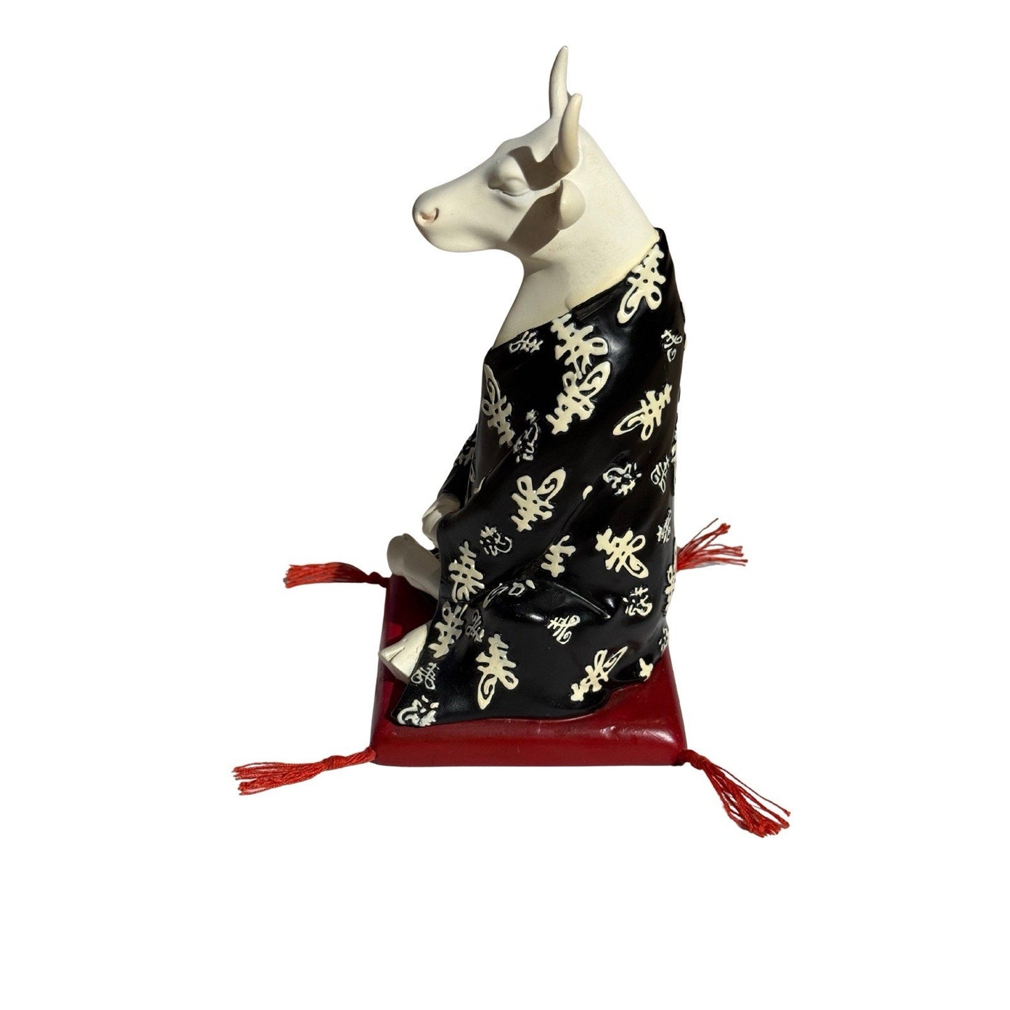 CowParade Meditating Cow Figurine #7720 2005 Westland Giftware Excellent