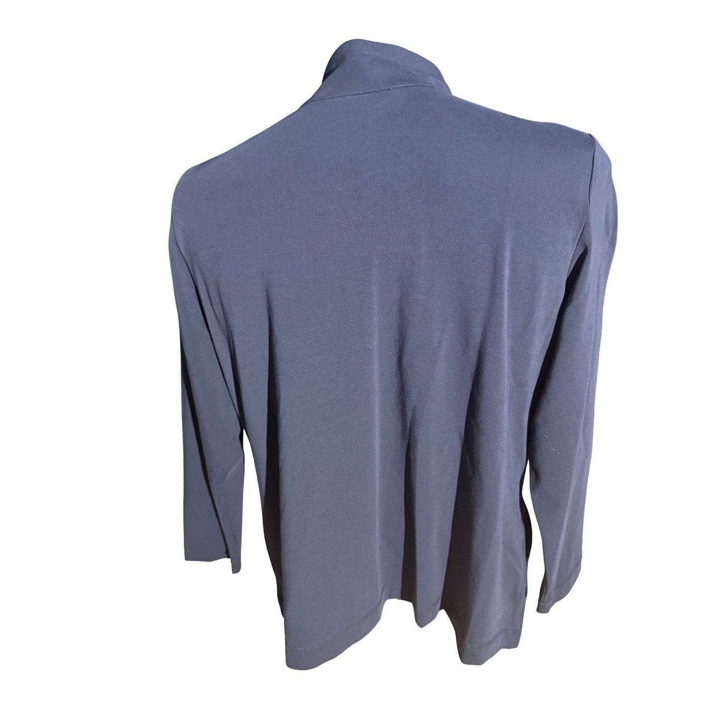 Christopher & Banks Relaxed Restyled Live In It Zip Jacket Navy Blue XL NWT