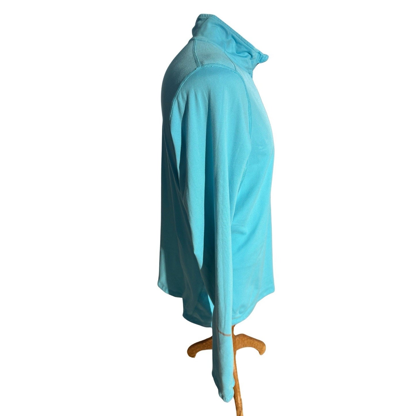 Nike Dri-Fit Men's Running Activewear Pullover Long Sleeve 1/4 Zip Blue Size M