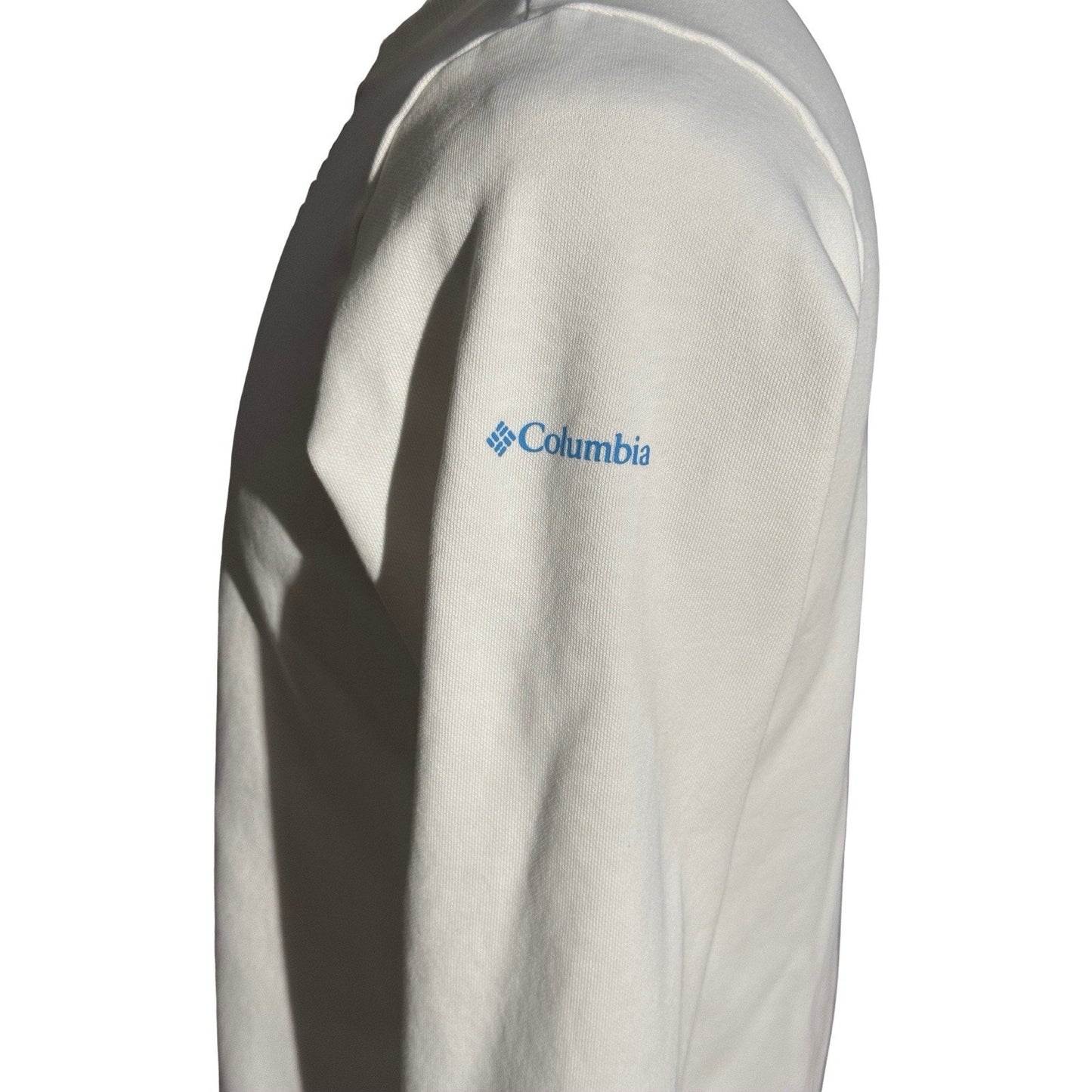 Columbia Sportswear Women’s Mountain Logo Crewneck Sweatshirt White M