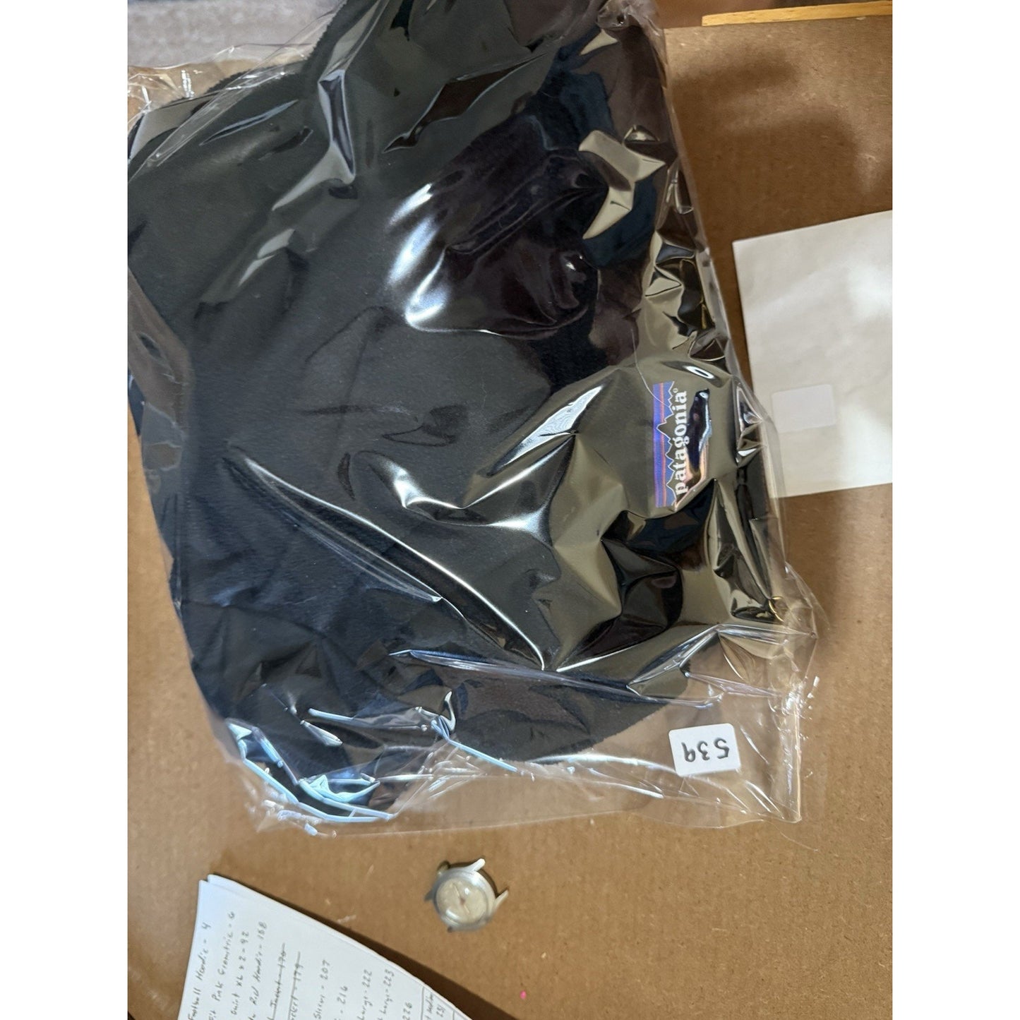 Patagonia Men’s XL Black 1/4 Zip Fleece Pullover Made in El Salvador