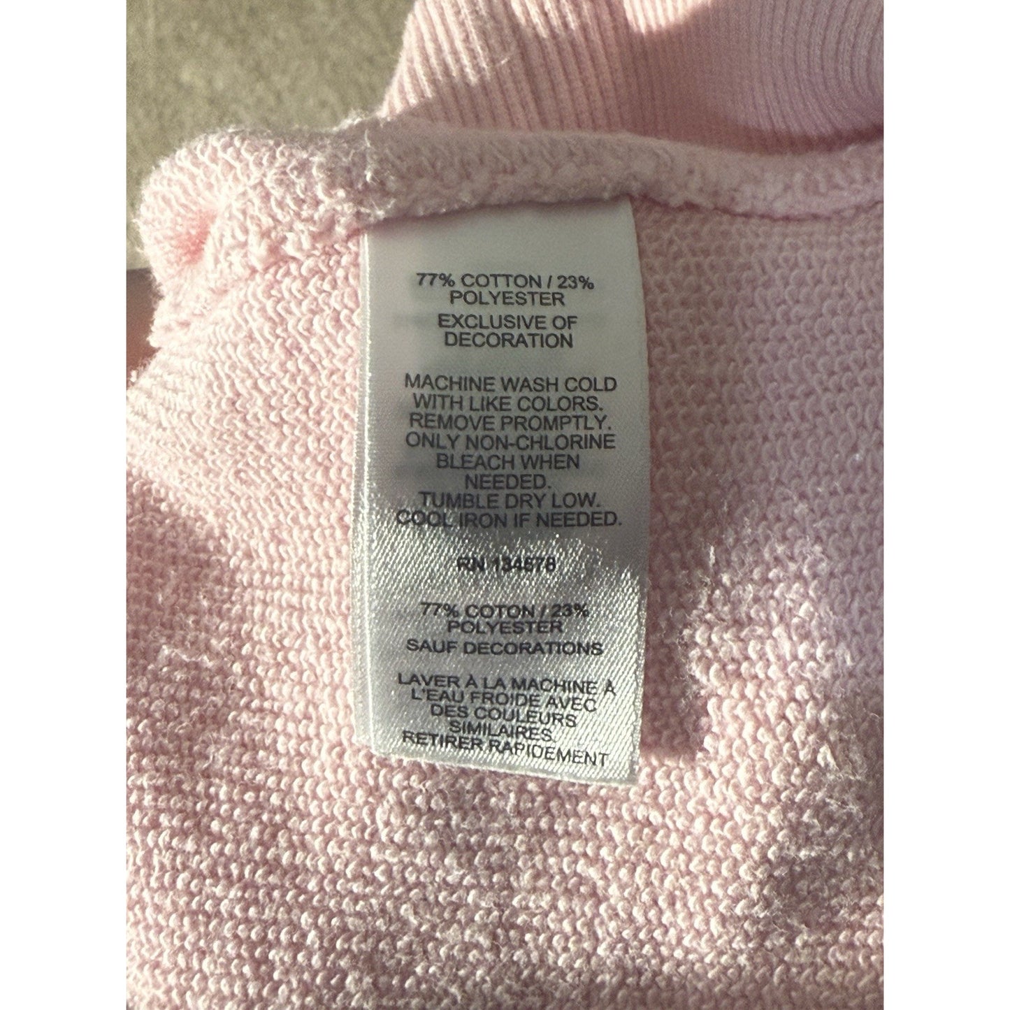 Vineyard Vines Women’s Shirt Pullover Pink Quarter Zip Whale Logo Sz Small