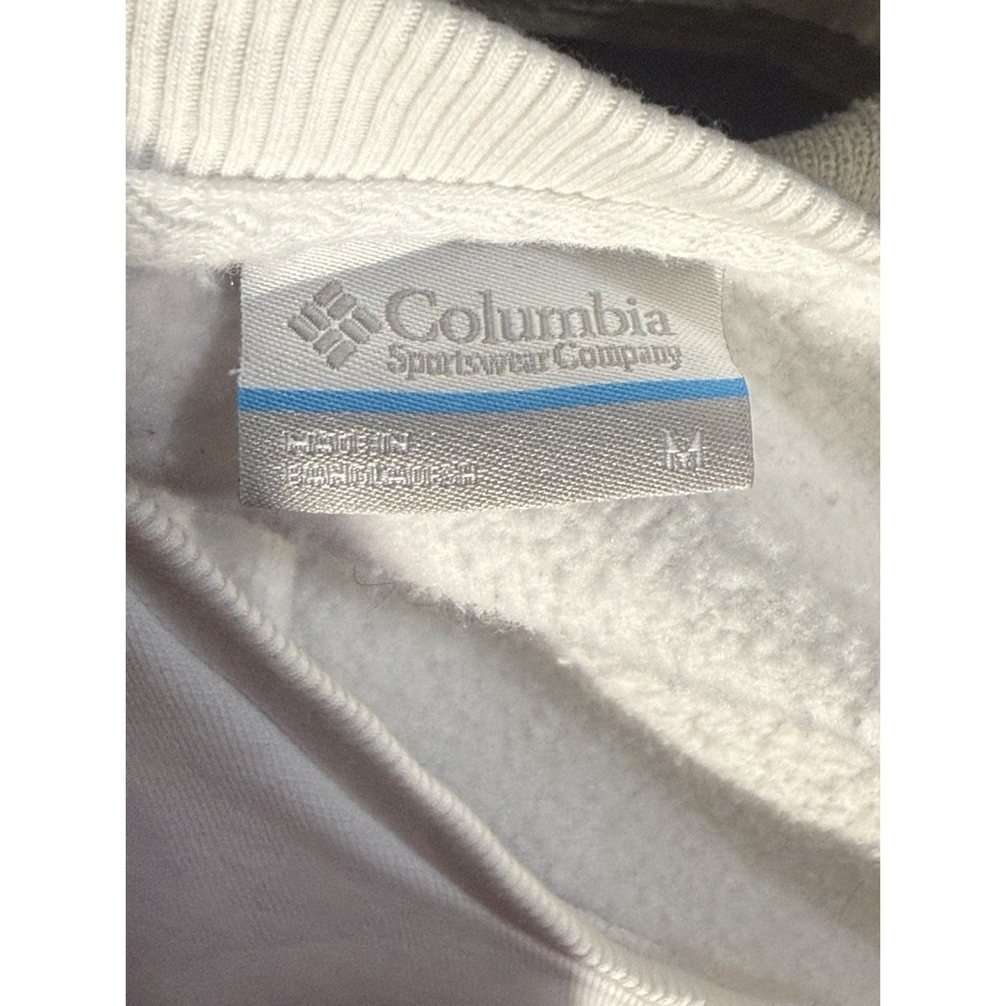 Columbia Sportswear Women’s Mountain Logo Crewneck Sweatshirt White M