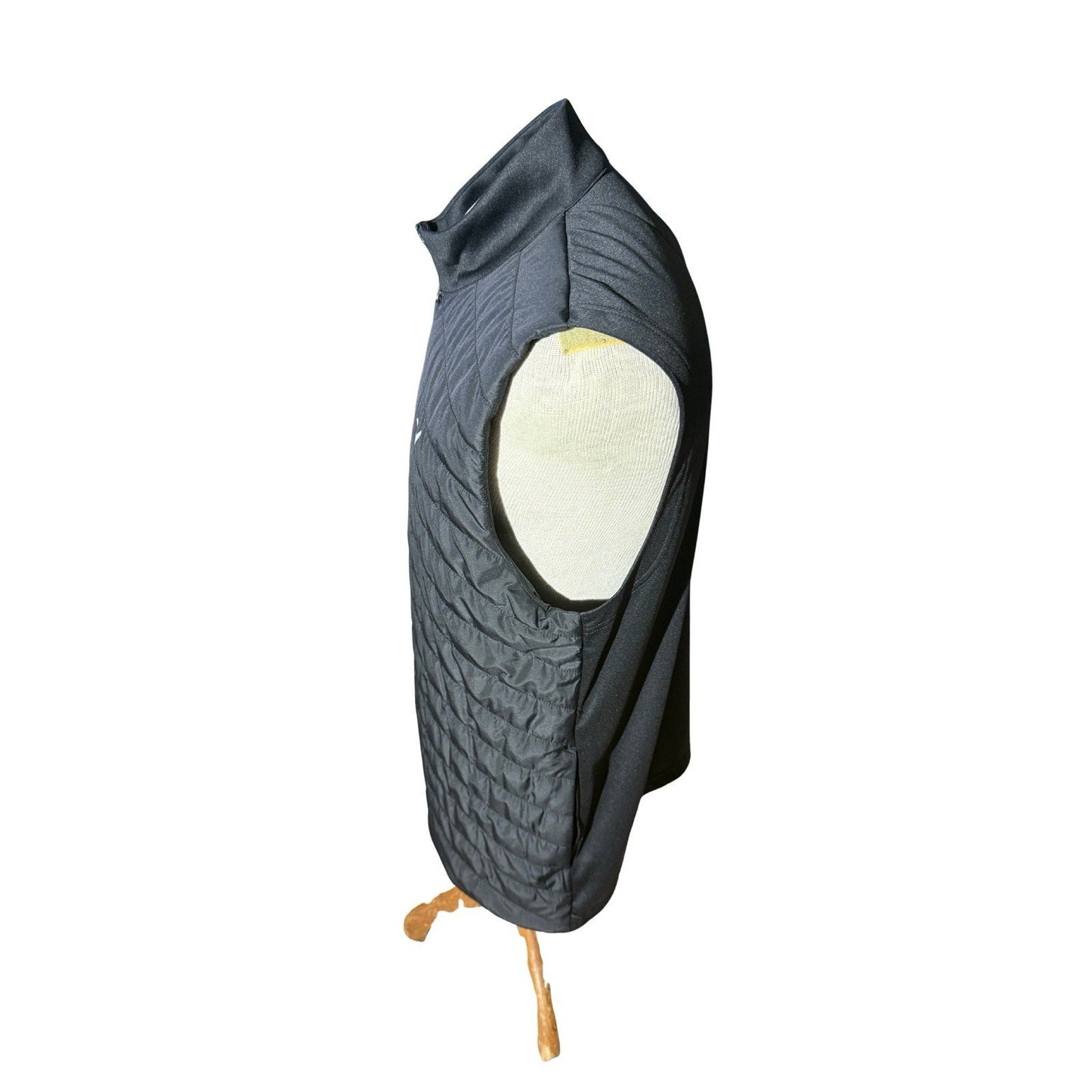 Callaway Women’s Golf Vest L Black Quilted Lightweight Zip Front Sleeveless