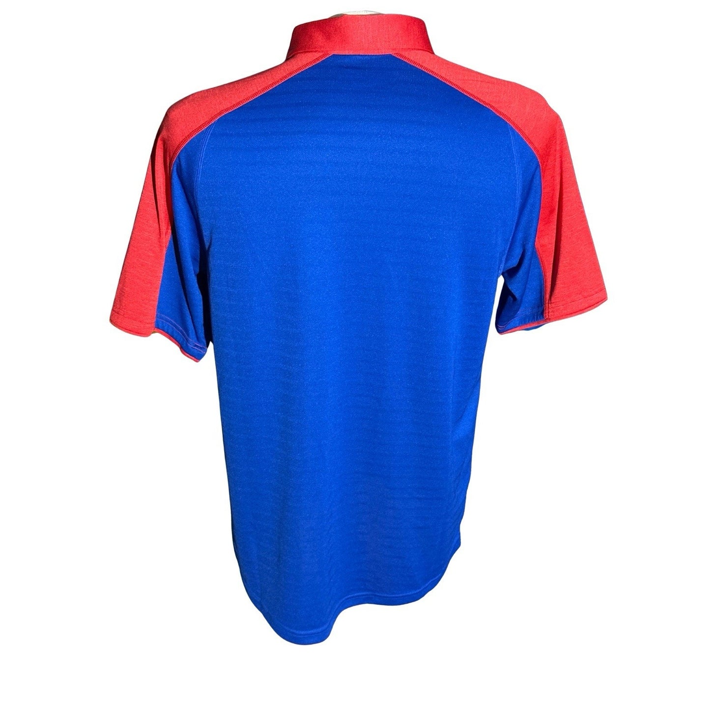 KU Kansas Adidas Mens Polo shirt red Size M