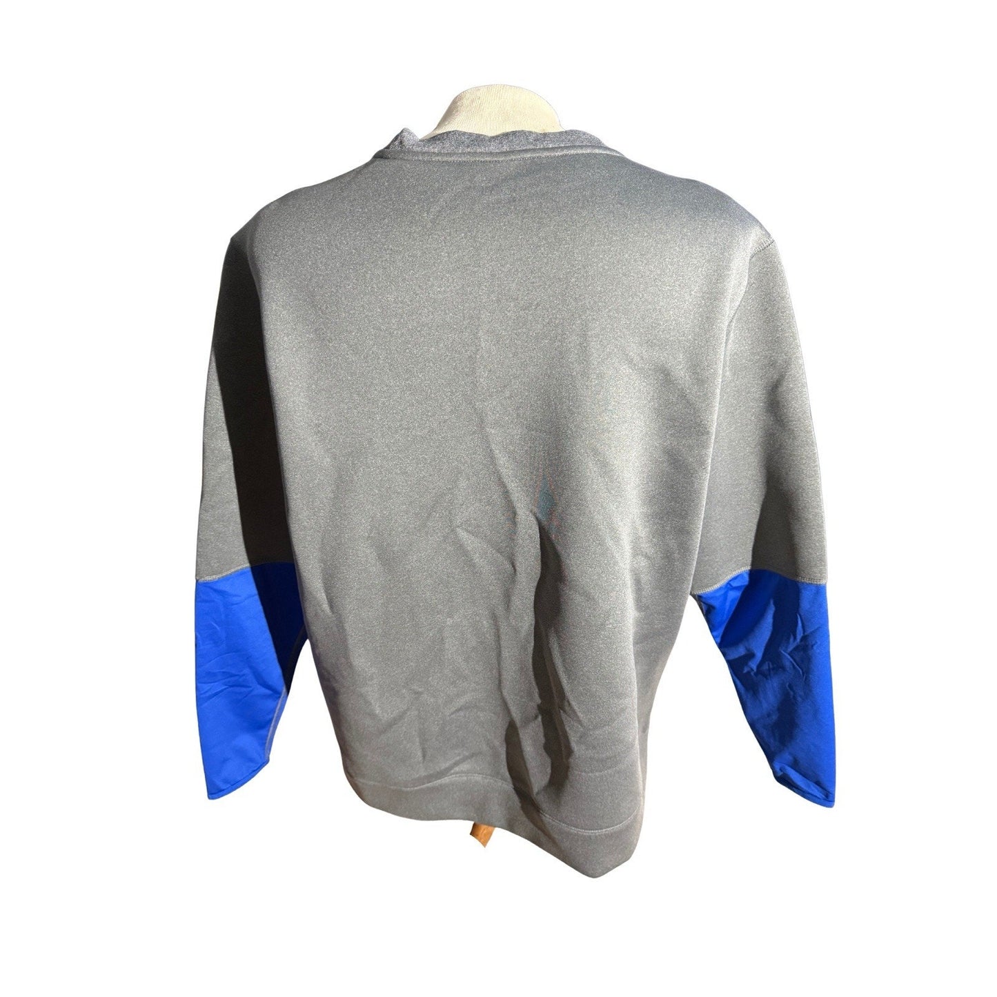 Nike Air Force Falcons Dri-Fit Crewneck Sweatshirt Gray Blue Men’s XL