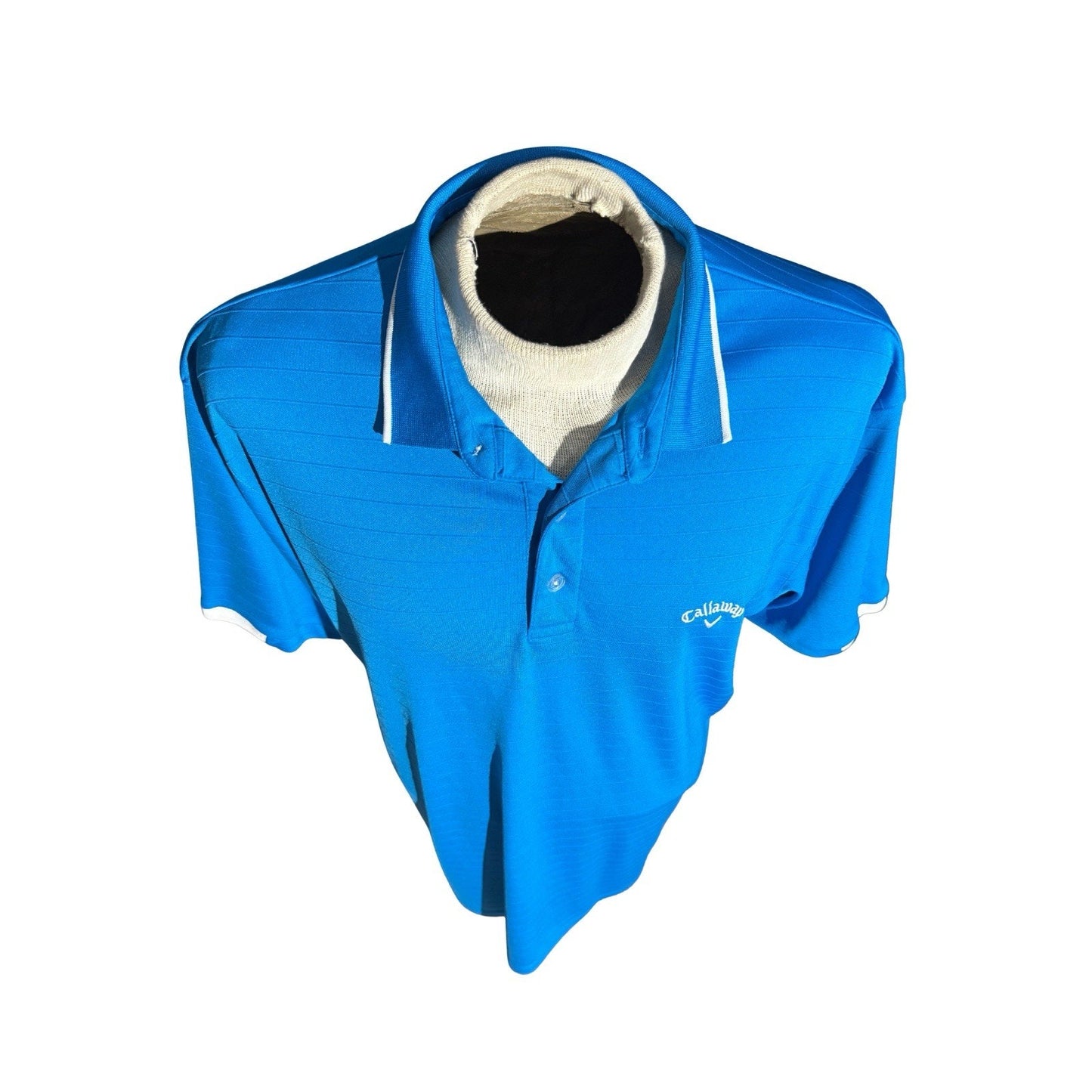 Callaway Opti-Dri Golf Polo Shirt Men’s XL Blue Moisture Wicking Performance