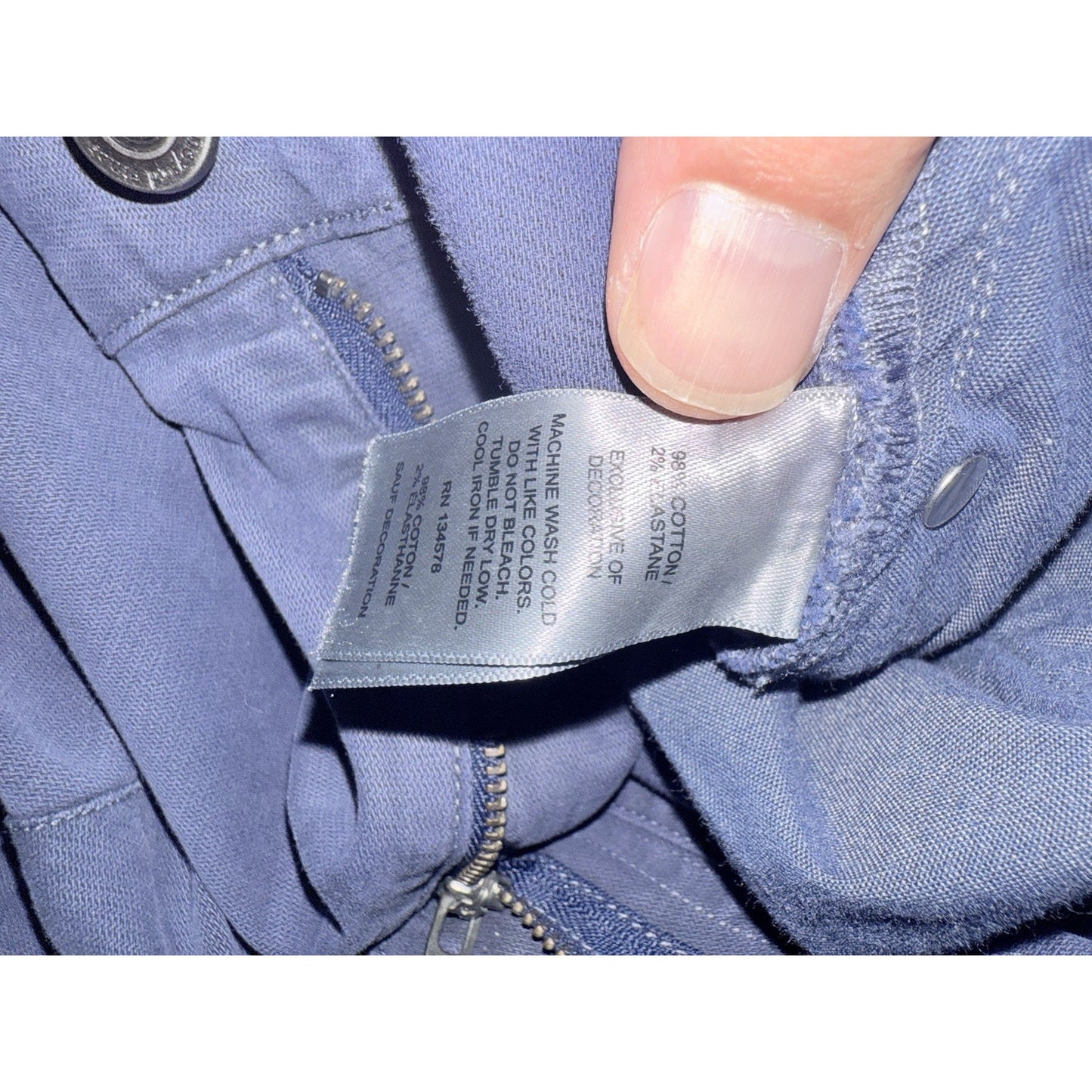 Vineyard Vines Men’s Chino Pants 36x30 Navy Blue Classic Fit Flat Front Cotton