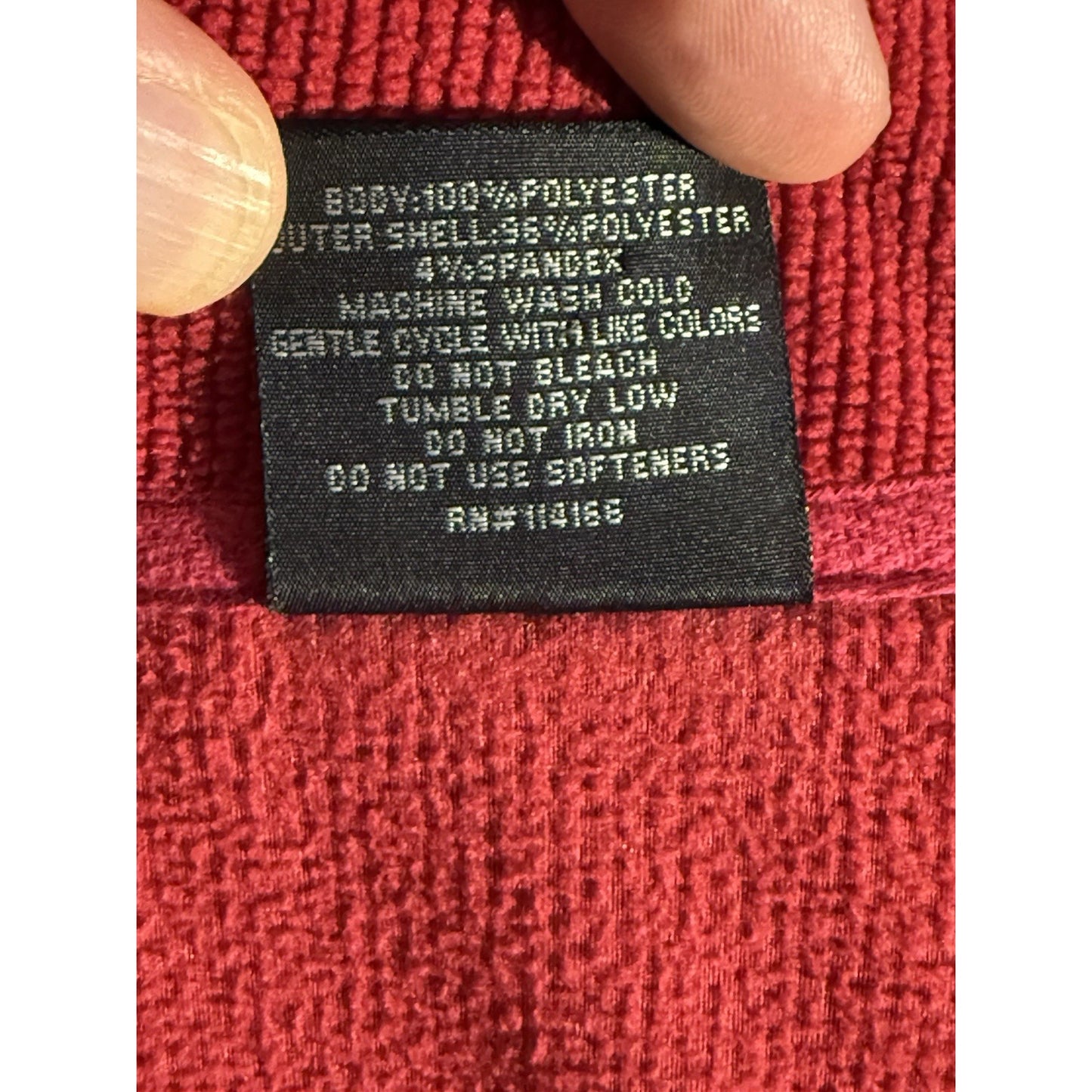 Oklahoma Sooners Colosseum Men’s L Full Zip Fleece Jacket Red Gray OU Logo